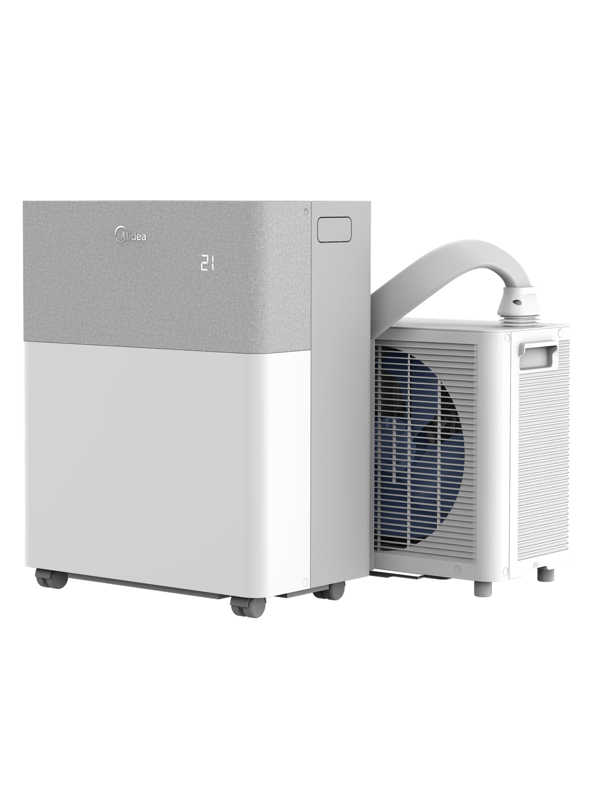 Midea PortaSplit klimånlæg, 42 m², Varmepumpe