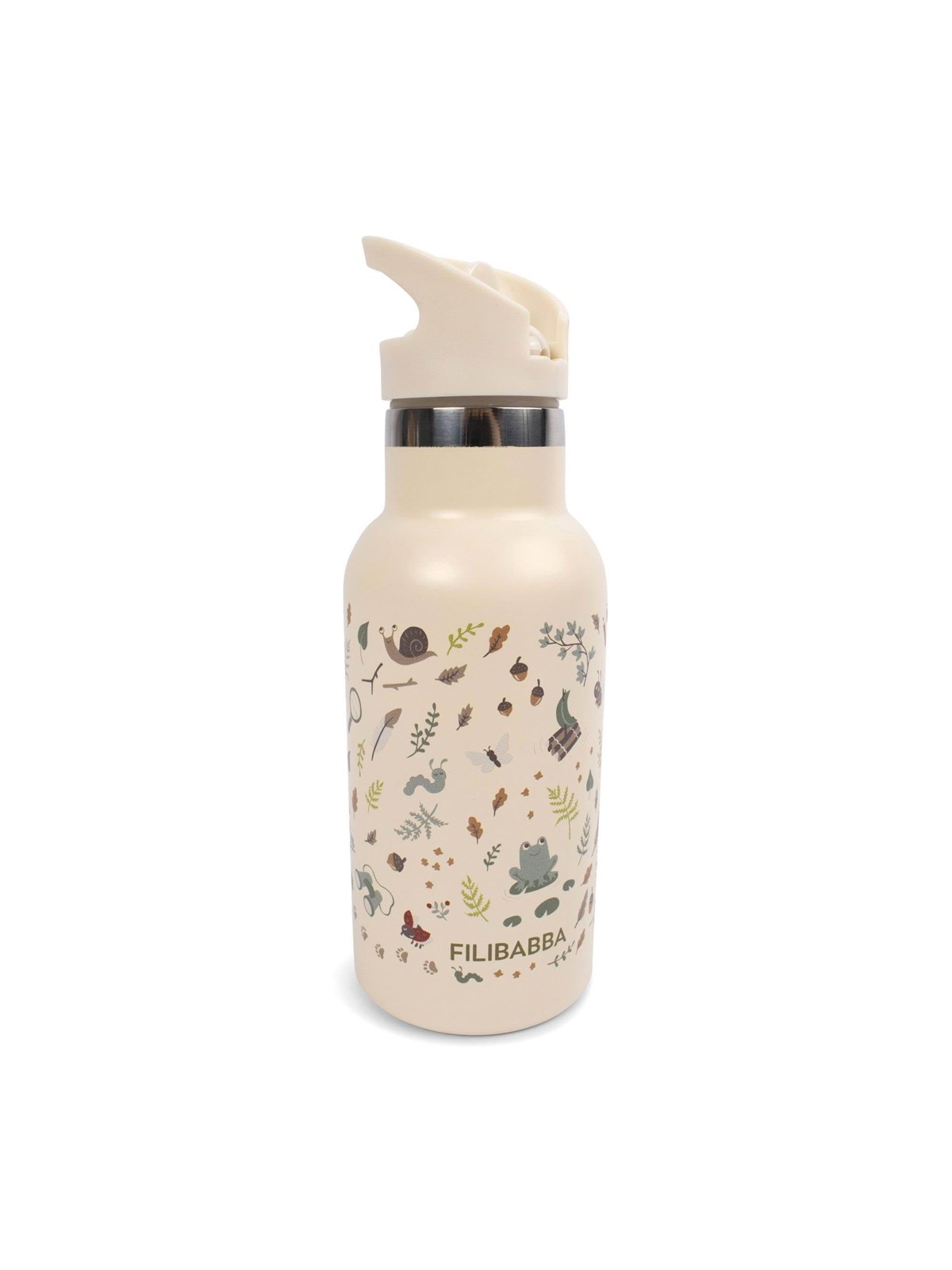 Filibabba Stainless steel water bottle - Little Wonders, Babyudstyr