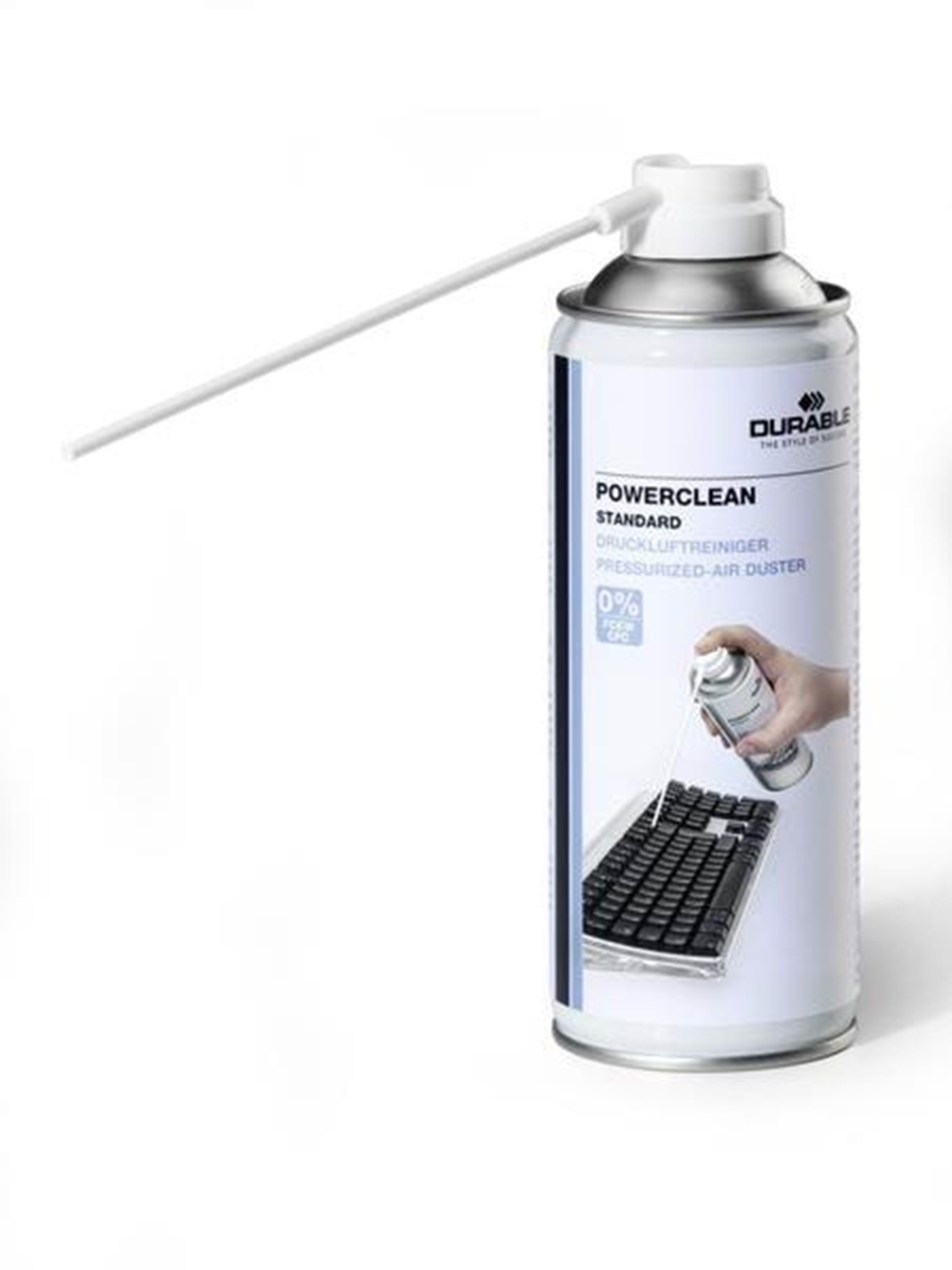 DURABLE Trykluftrenser POWERCLEAN 400 ML., Skrivebordstilbehør