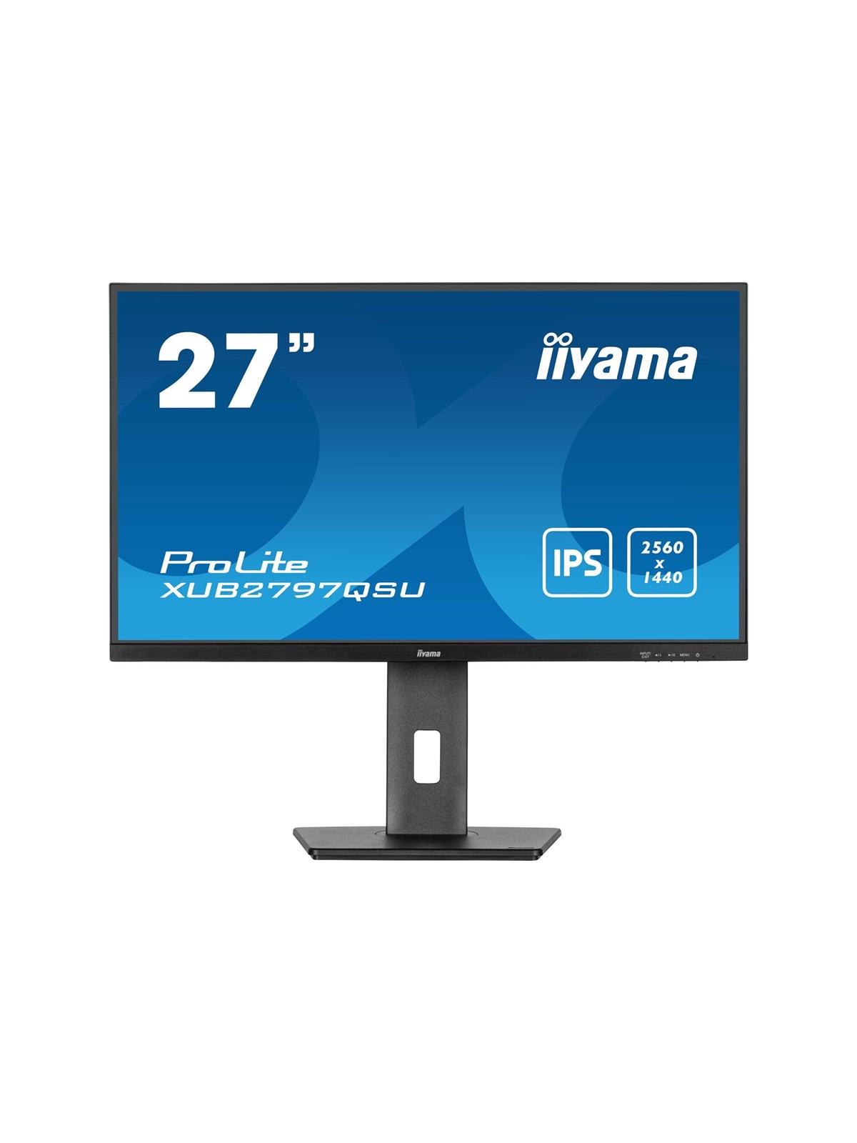 27" iiyama ProLite XUB2797QSU-B2 - 2560x1440 - 100Hz - IPS, Computerskærm