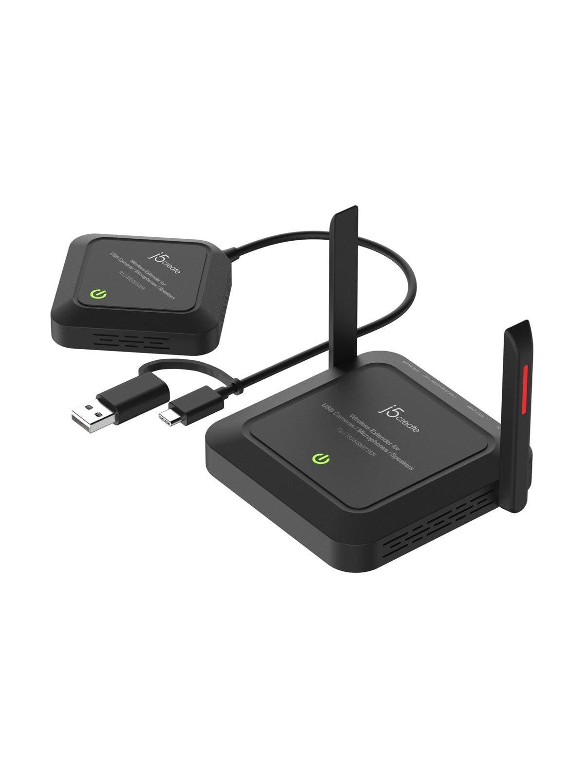 j5create Wireless Extender for USB Cameras / Microphones / Speakers, Transceiver