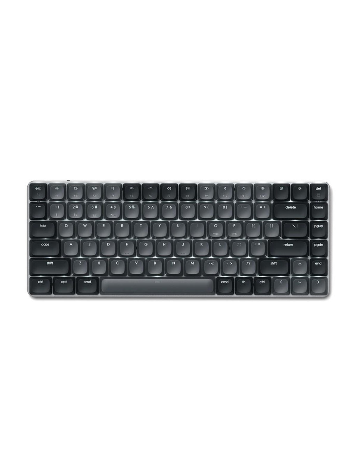 Satechi SM1 Slim Mechanical Backlit Keyboard - Nordisk - Grå, Tastatur