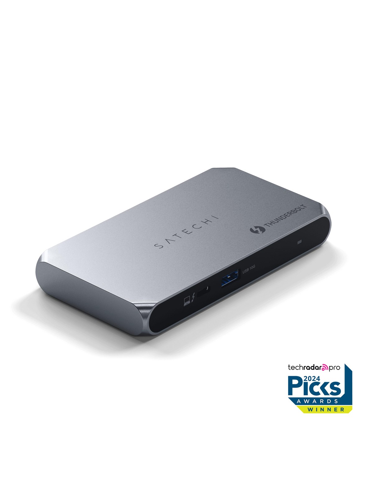 Satechi Thunderbolt 4 Slim Hub Pro - Ultra-Fast Multiport Dock, Docking Station