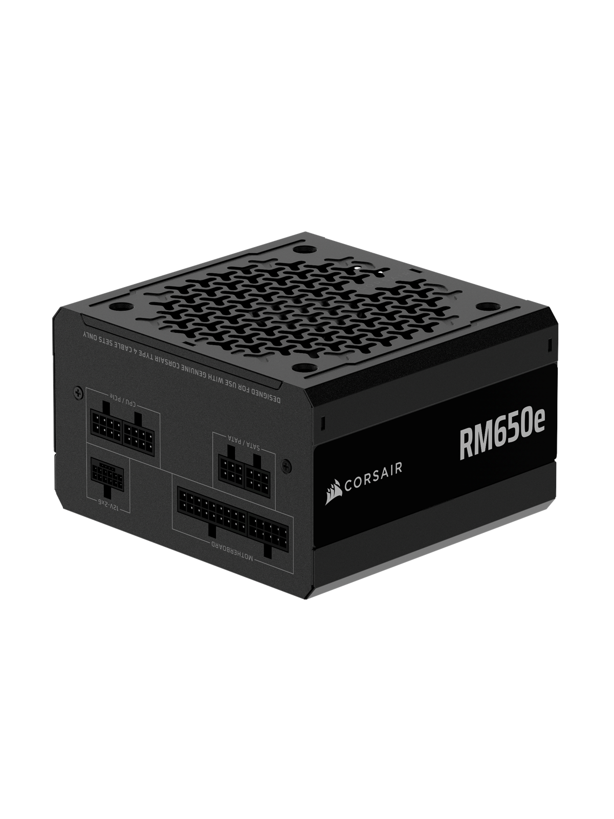 Corsair RMe Series RM650e (2025) Strømforsyning - 650 Watt - 120 mm - ATX 3.1 - 80 Plus Gold certified