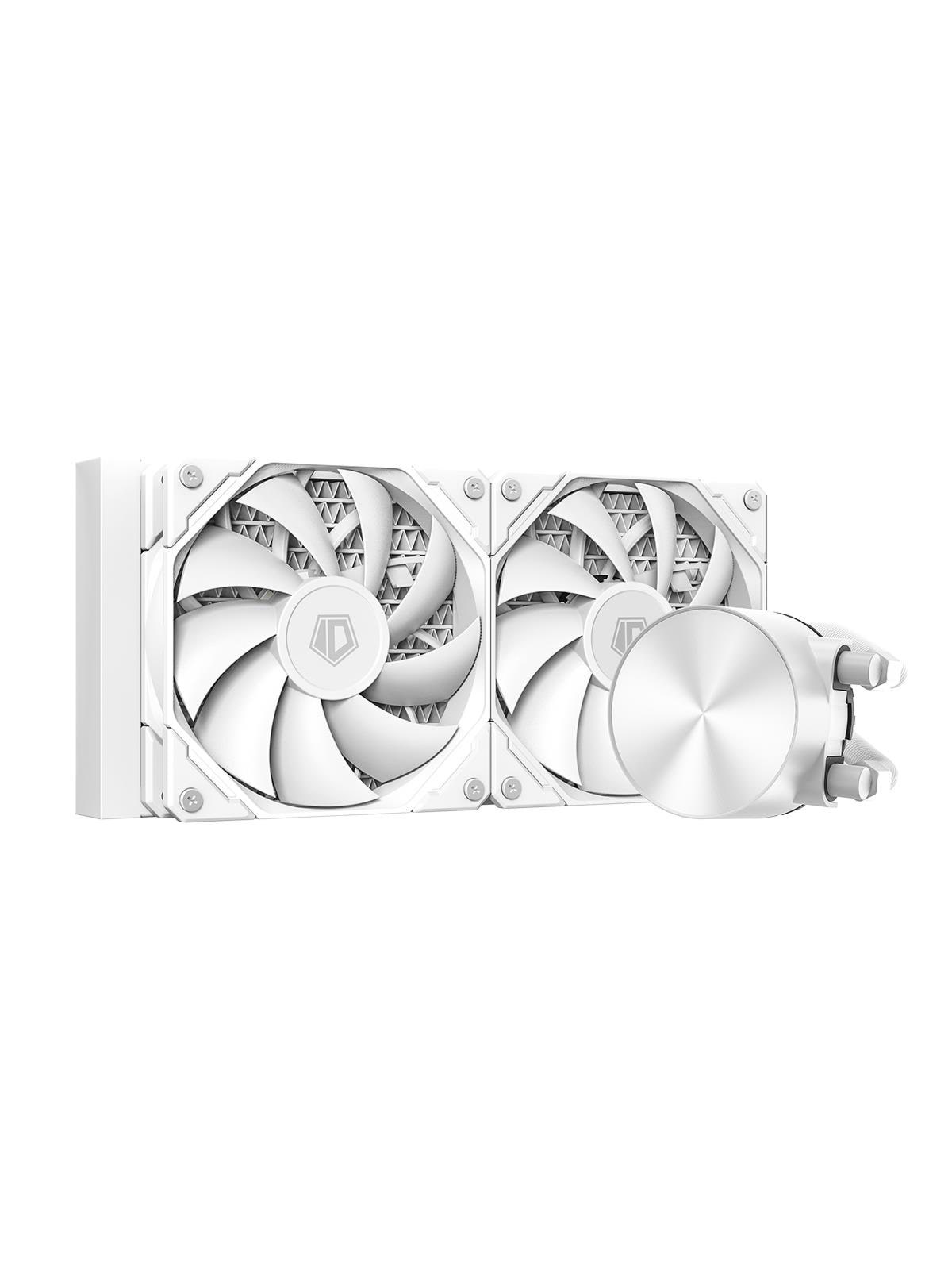 ID-Cooling FX240 PRO WHITE - CPU Vandkøling - Max 25 dBA, Cpu Køler