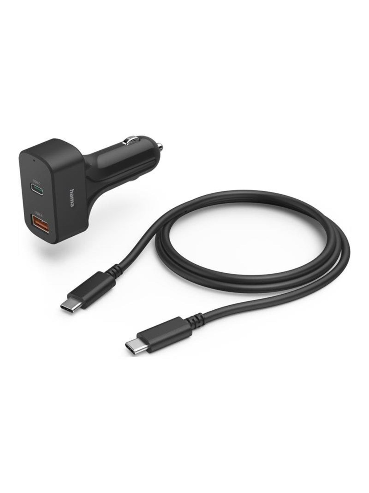 Hama Universal USB-C Car Notebook Power Supply Unit 65W PD, Mobil Oplader
