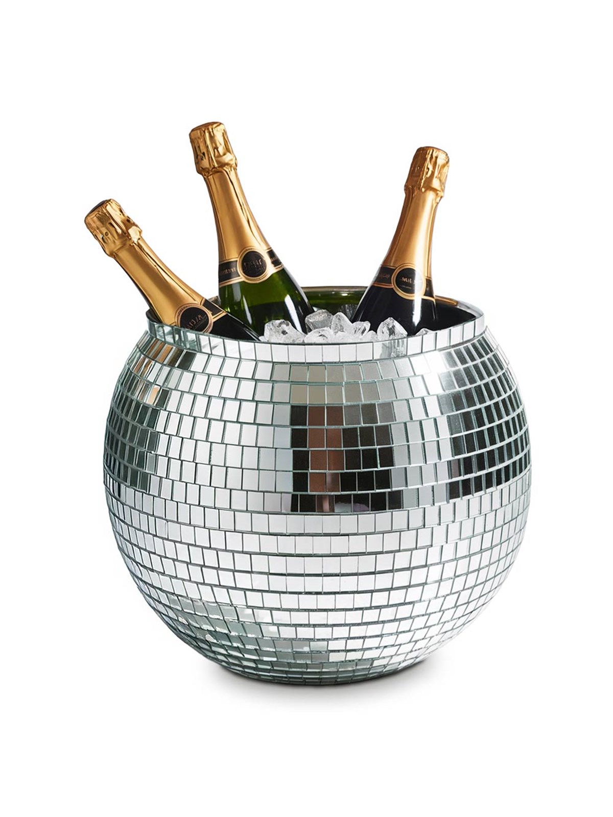 Mikamax Disco Ball Ice Bucket - A Shimmering Party Essential, Gadget