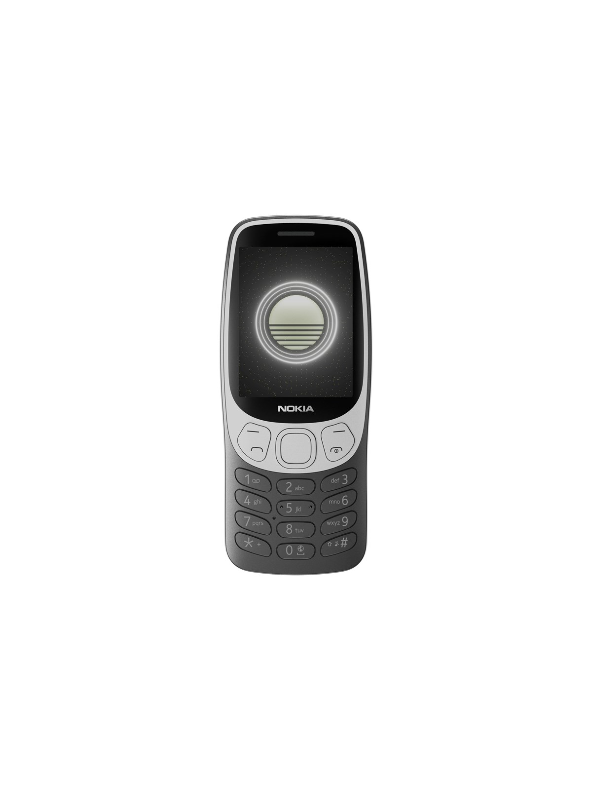 Nokia 3210 4G (2024) - Grunge Grey, Mobiltelefon