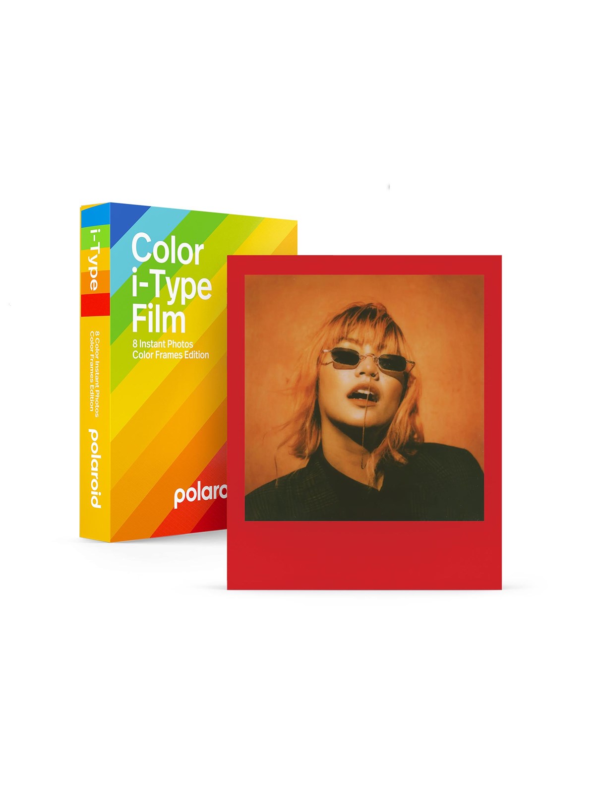 Polaroid Color Film i-Type (8 exposures) - Color Frame, Fotofilm