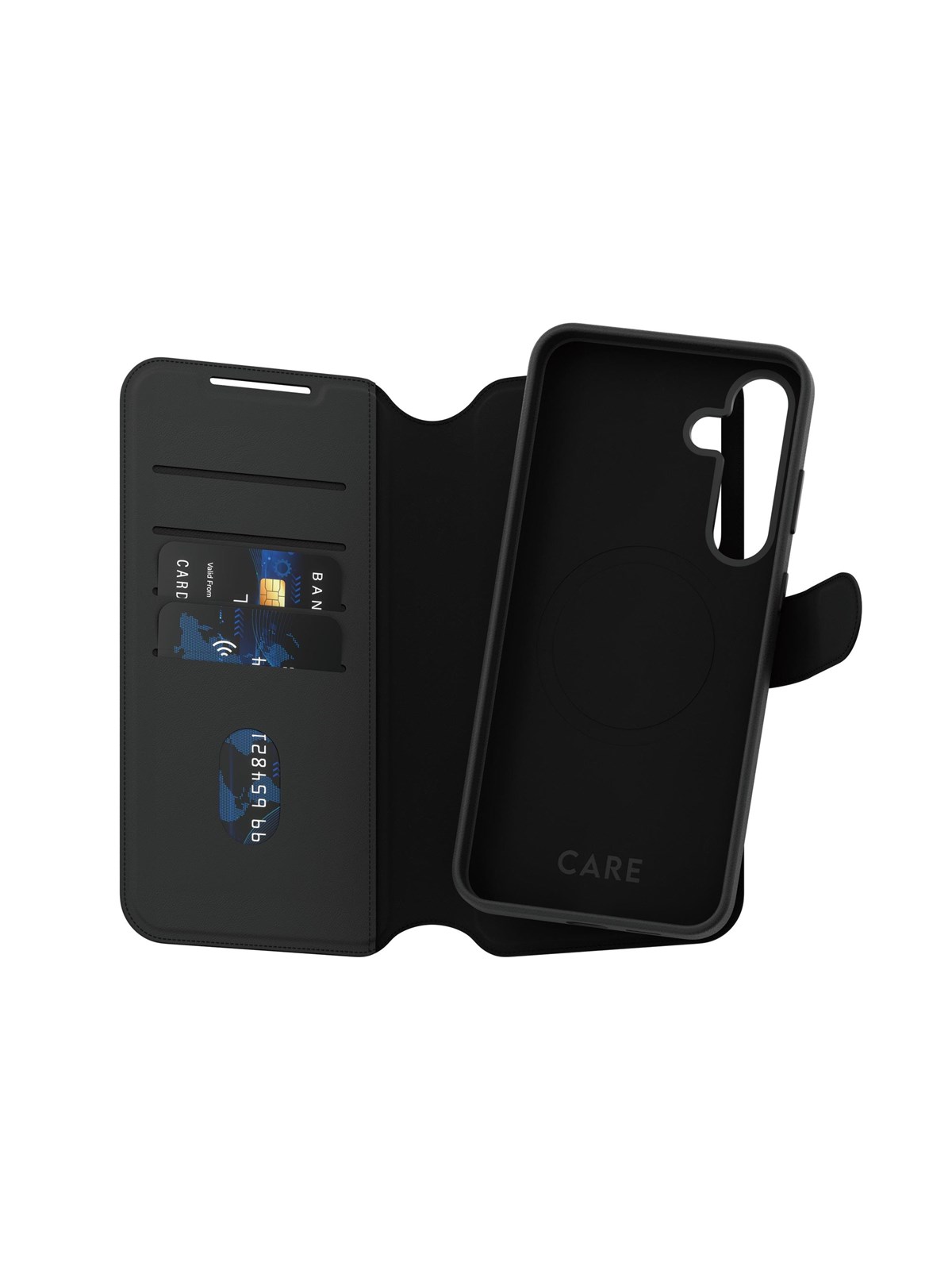 CARE by PanzerGlass Feature Case Tango Two-in-One Wallet w. QI Compatible Samsung Galaxy S25+
