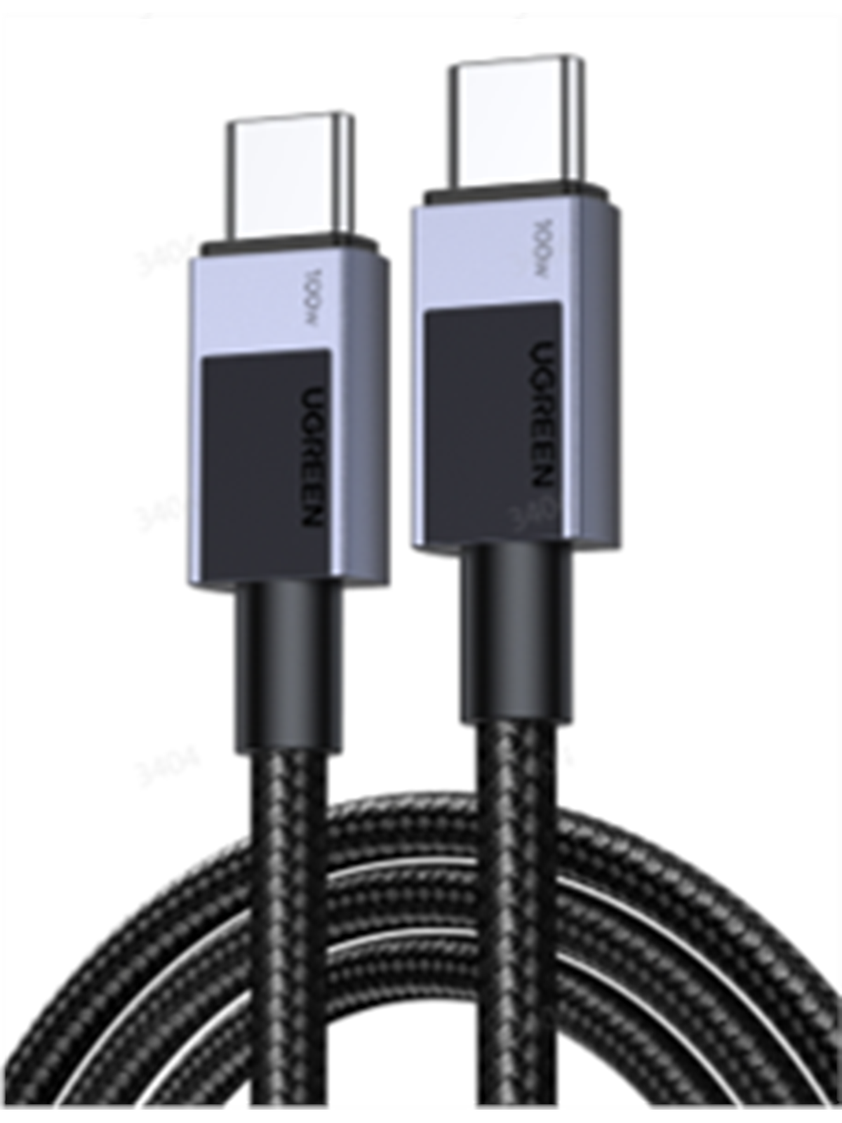 UGREEN USB-C USB-C - 100W - 3m - Sort, Usb Kabel