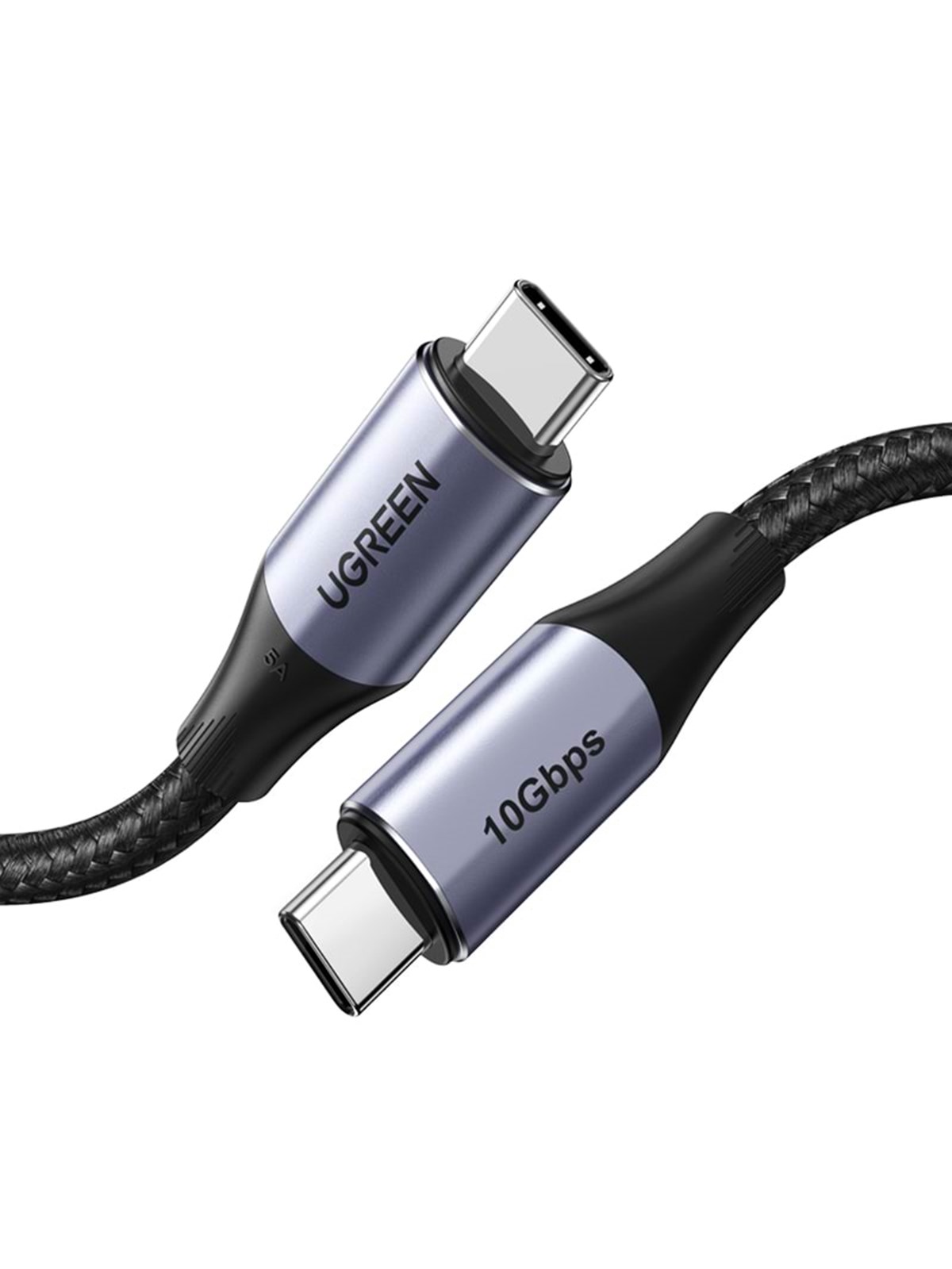 UGREEN USB-C USB-C - 1m - Sort, Usb Kabel