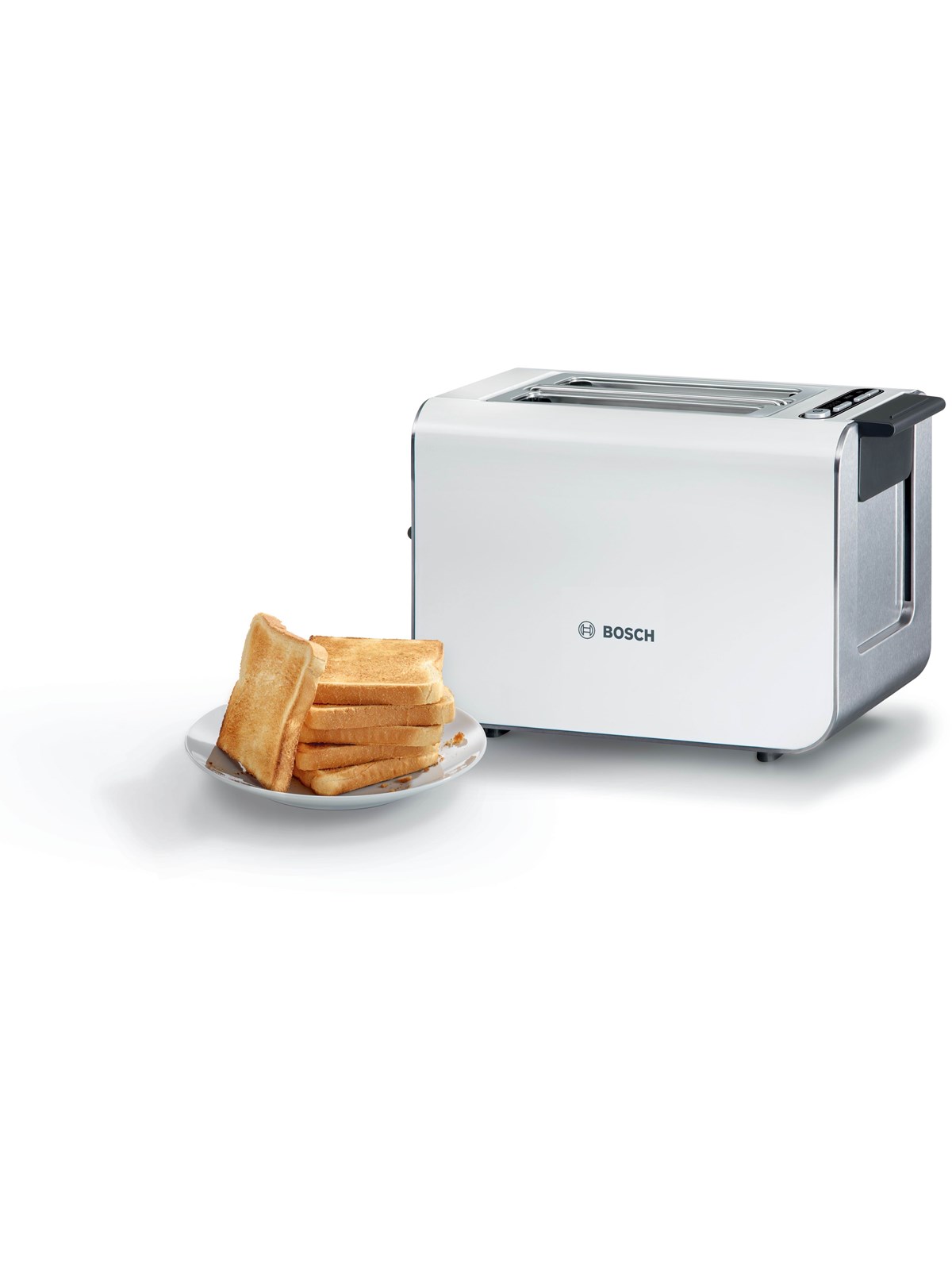 Bosch Brødrister Styline TAT8611N - White, Brødrister