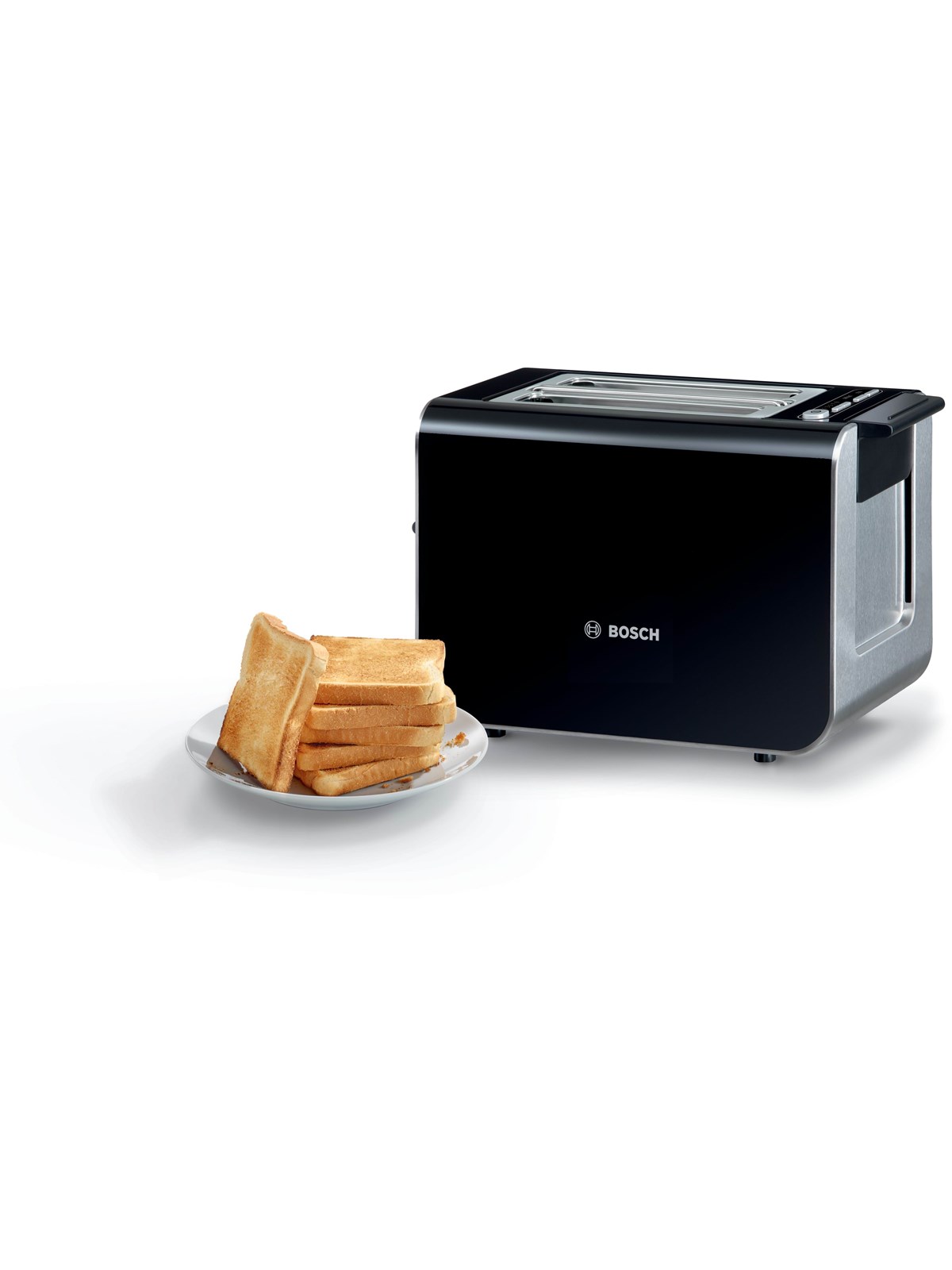Bosch Brødrister Styline TAT8613N - Black, Brødrister