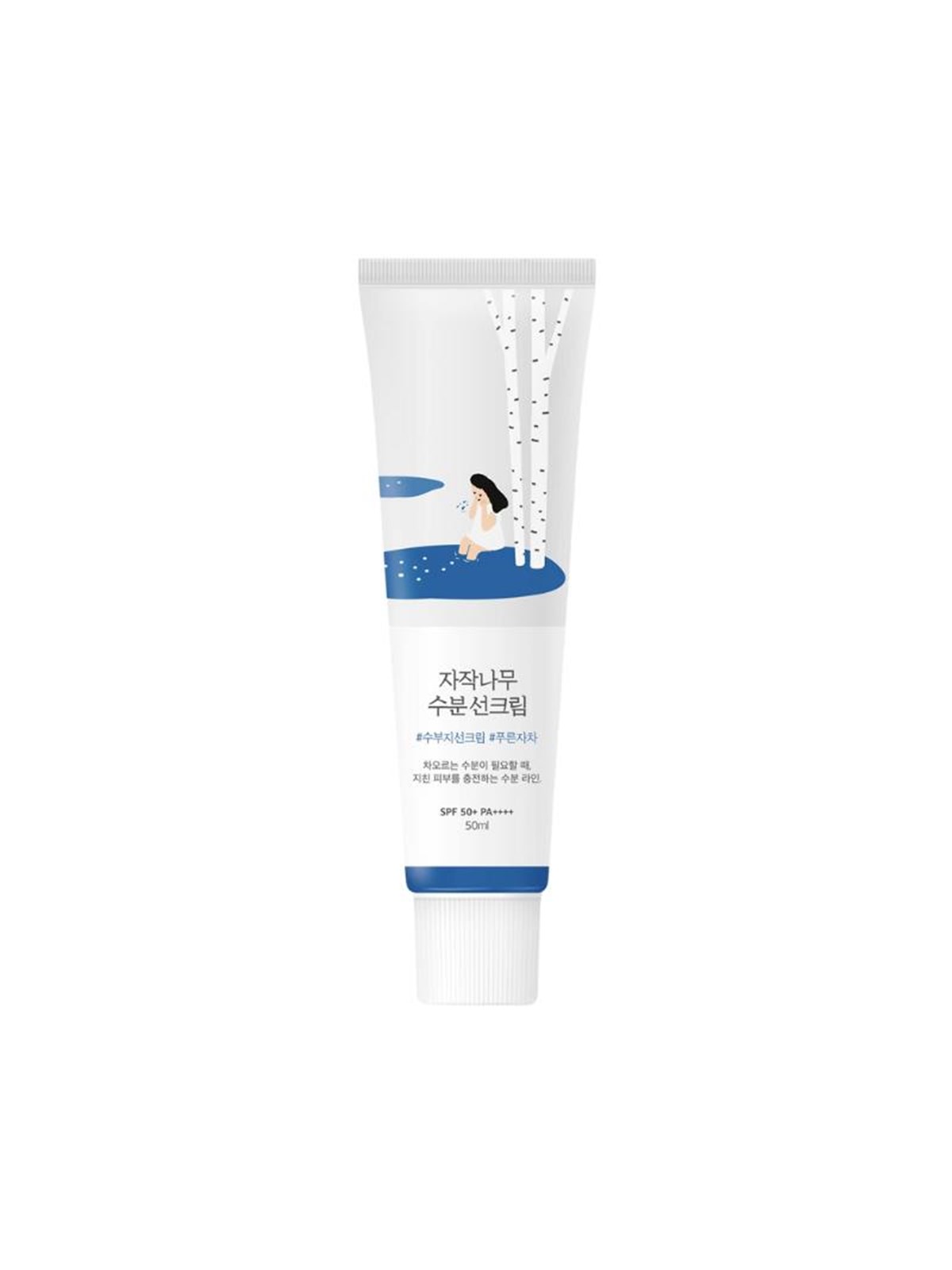 Round Lab Birch Juice Moisturizing Sun Cream SPF50+ PA++++ 50 ml, Ansigtspleje
