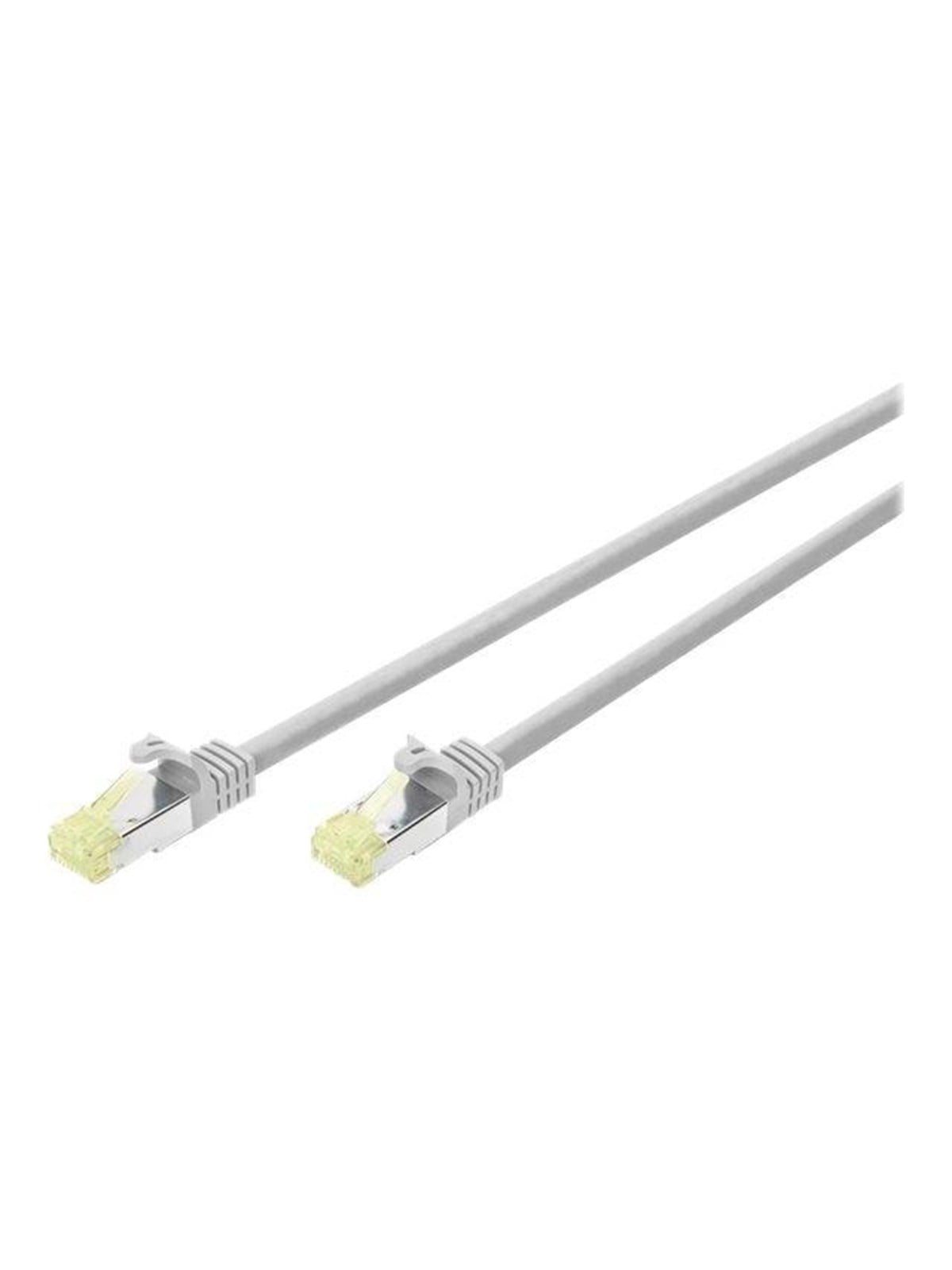 DIGITUS patch cable - 3 m - grey - Grå - 3 meter, Netværkskabel