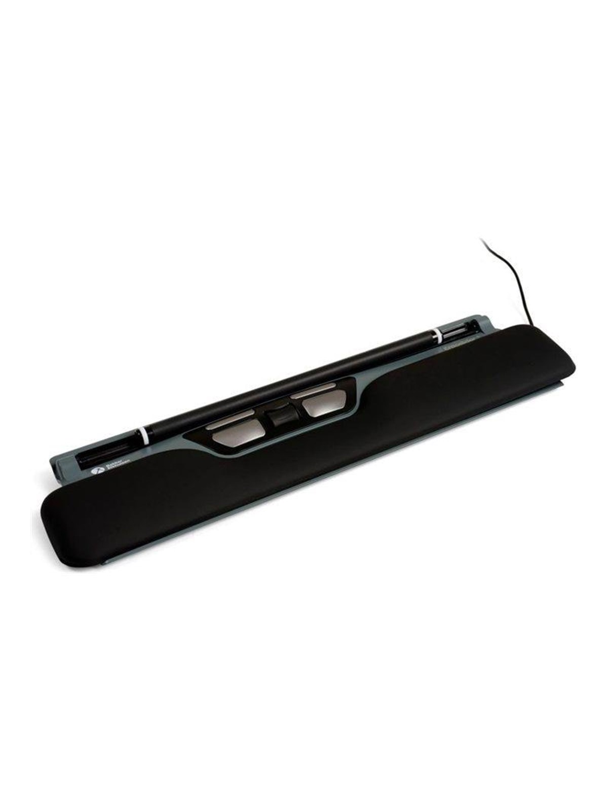 Bakker Elkhuizen ErgoSlider Plus - central pointing device - universal - USB - black dark grey yellow - Central pegeenhed - Laser - 5 knapper - Grå