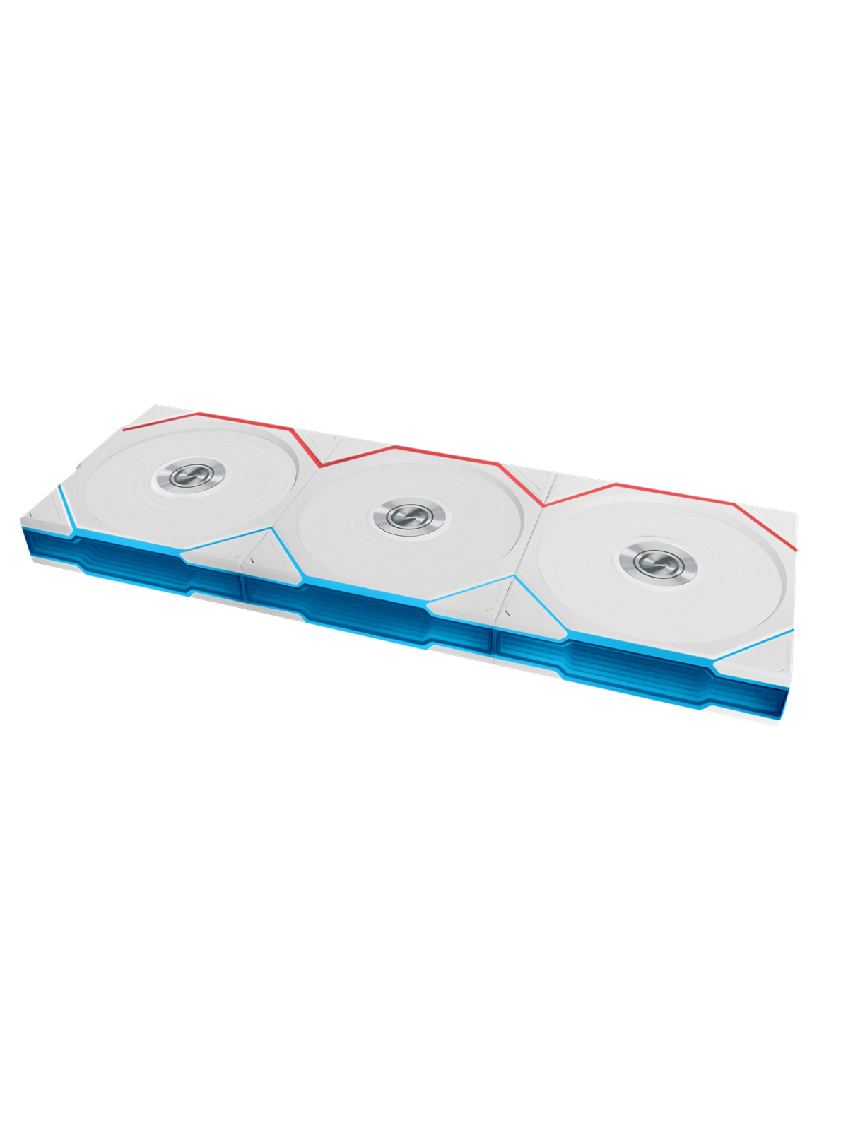 Lian Li UNI FAN TL Wireless Reverse 3-pack - Kabinet køler - 120mm - Hvid - 33 dBA