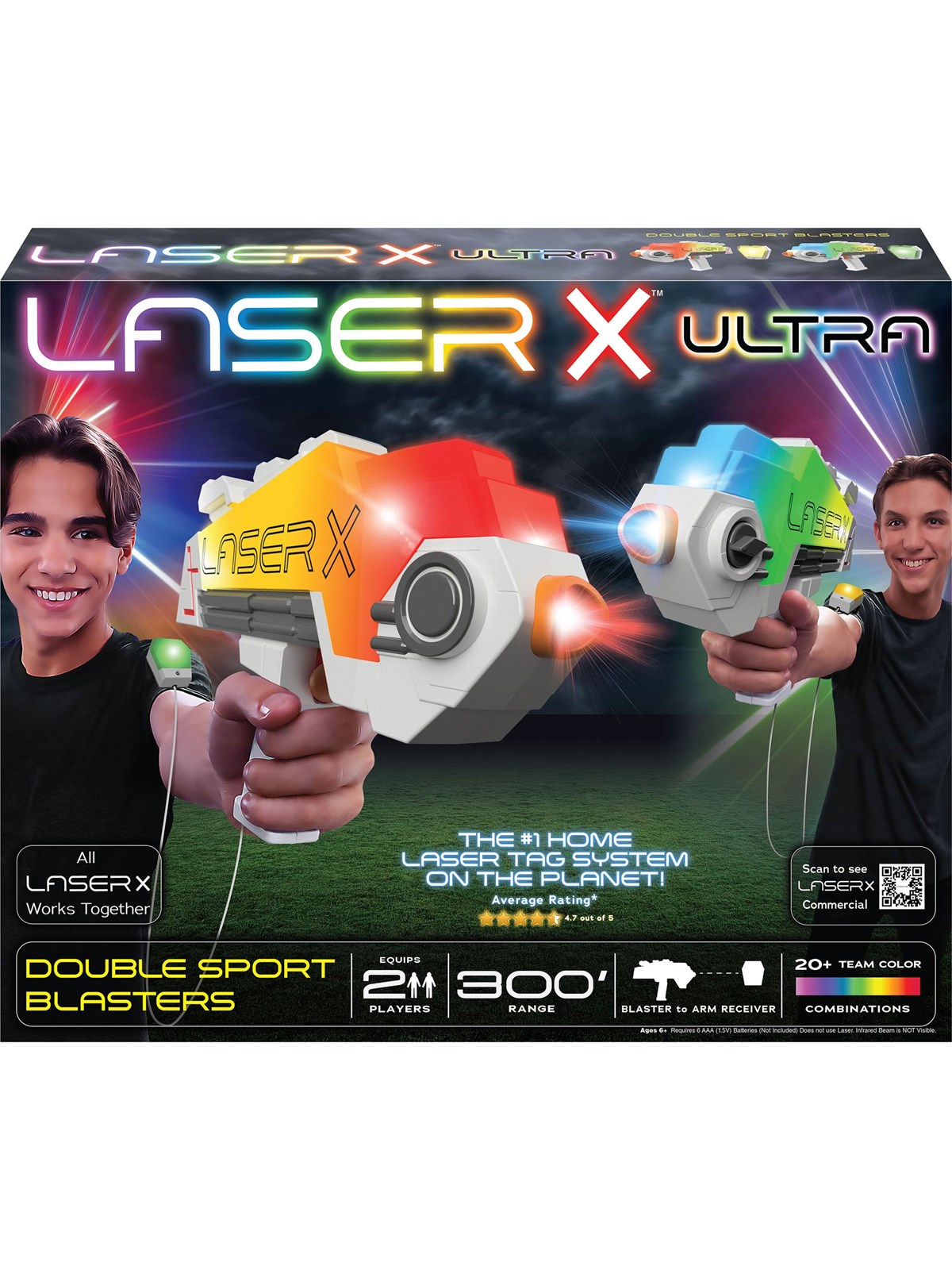Laser X Ultra Double Sport Blasters, Legetøj