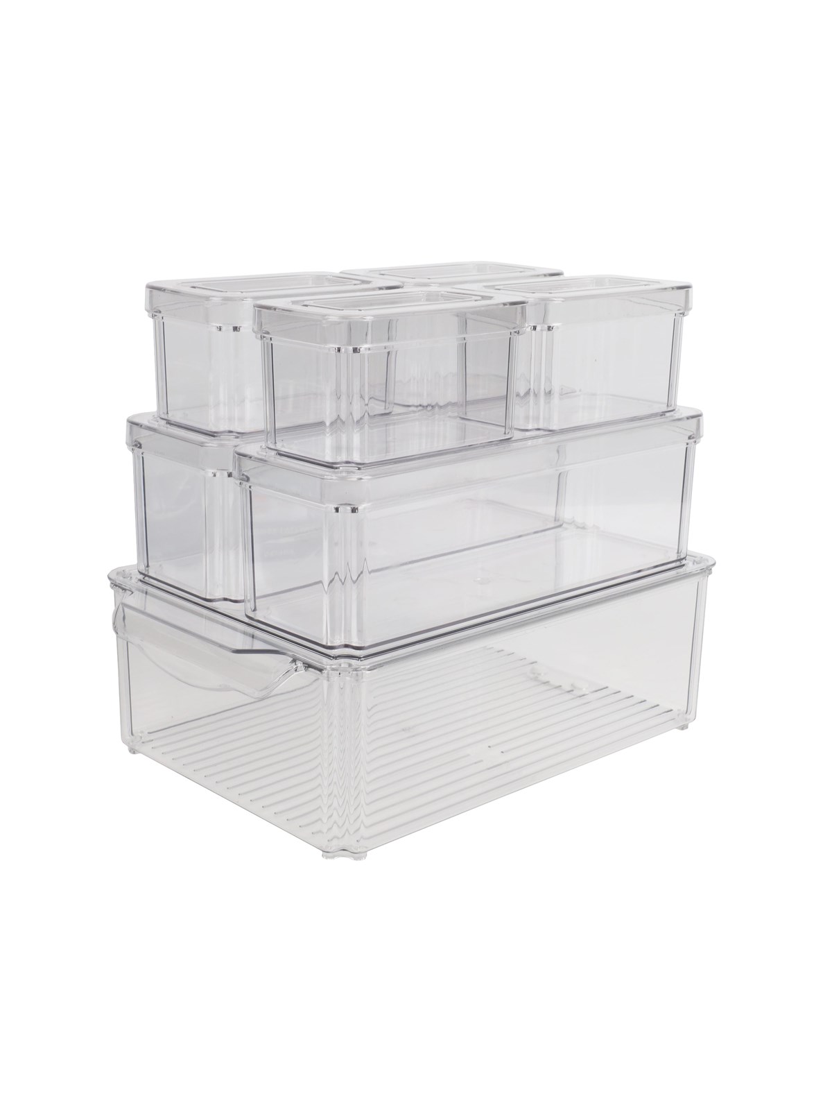 Nordic Quality Food Storage Container Set - 7 pcs, Køkkenapparat