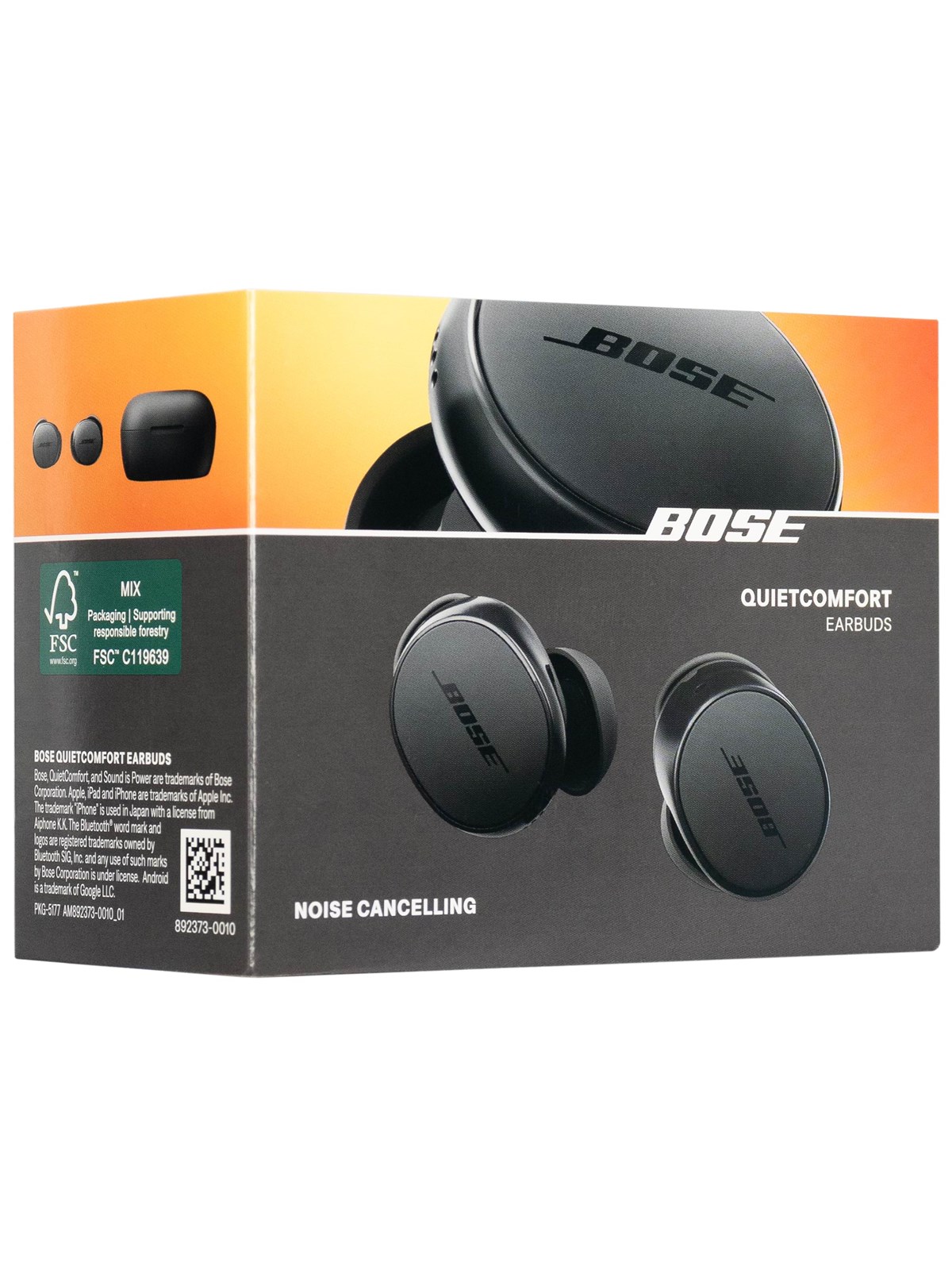 Bose QuietComfort Earbuds - Black, Hovedtelefonerheadset2
