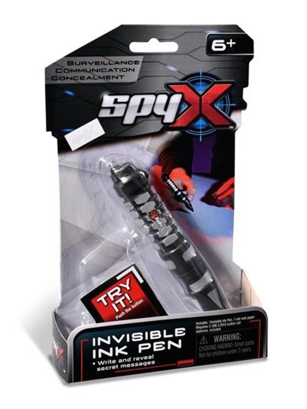 Spy X Pen med usynlig skrift, Legetøj