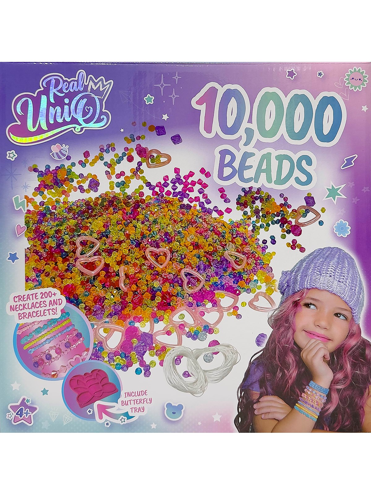 Real UniQ 10000 Perlesmykkesæt, Legetøj