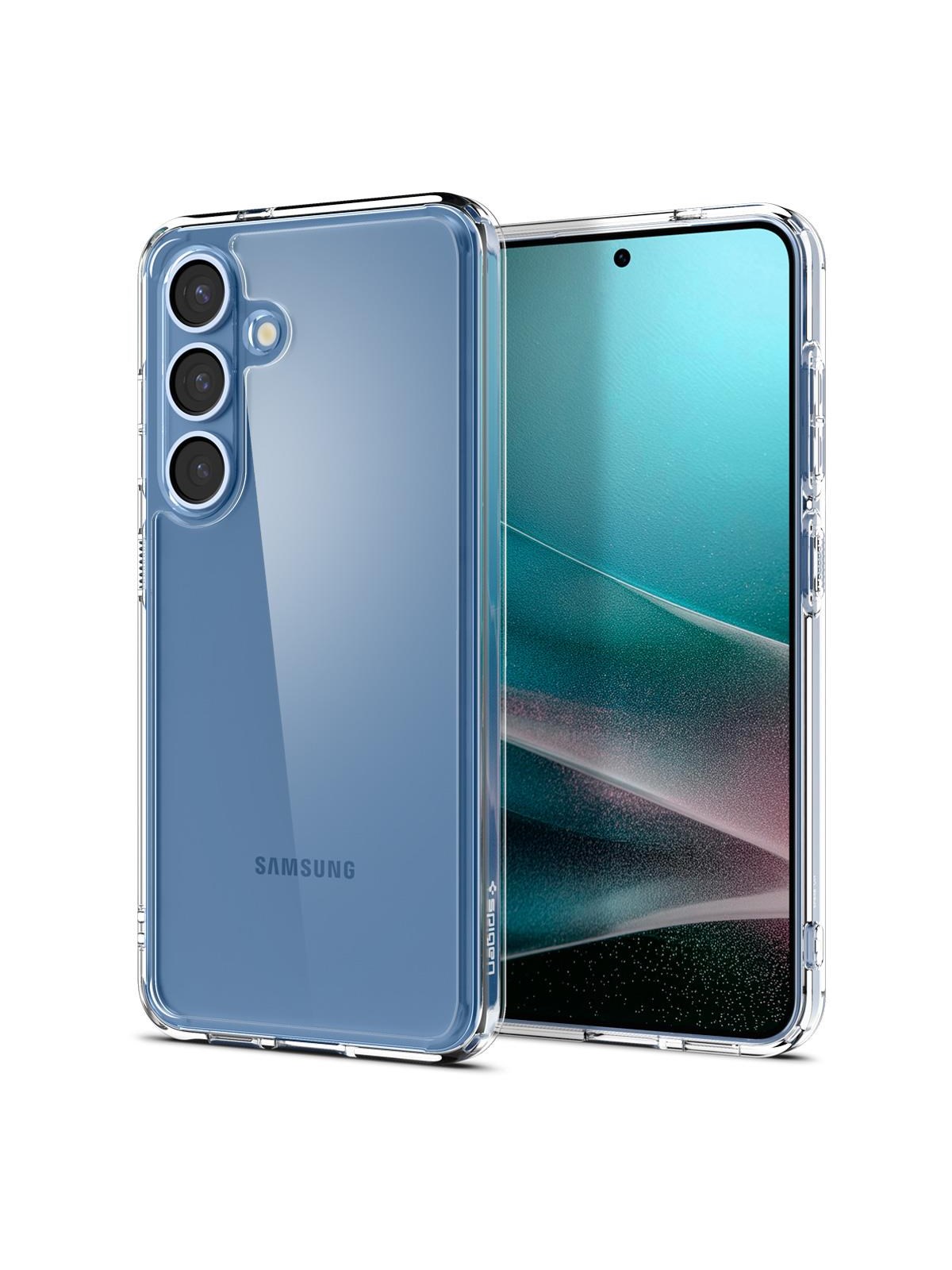 Spigen Ultra Hybrid - crystal clear - Samsung Galaxy S25, Mobilcover