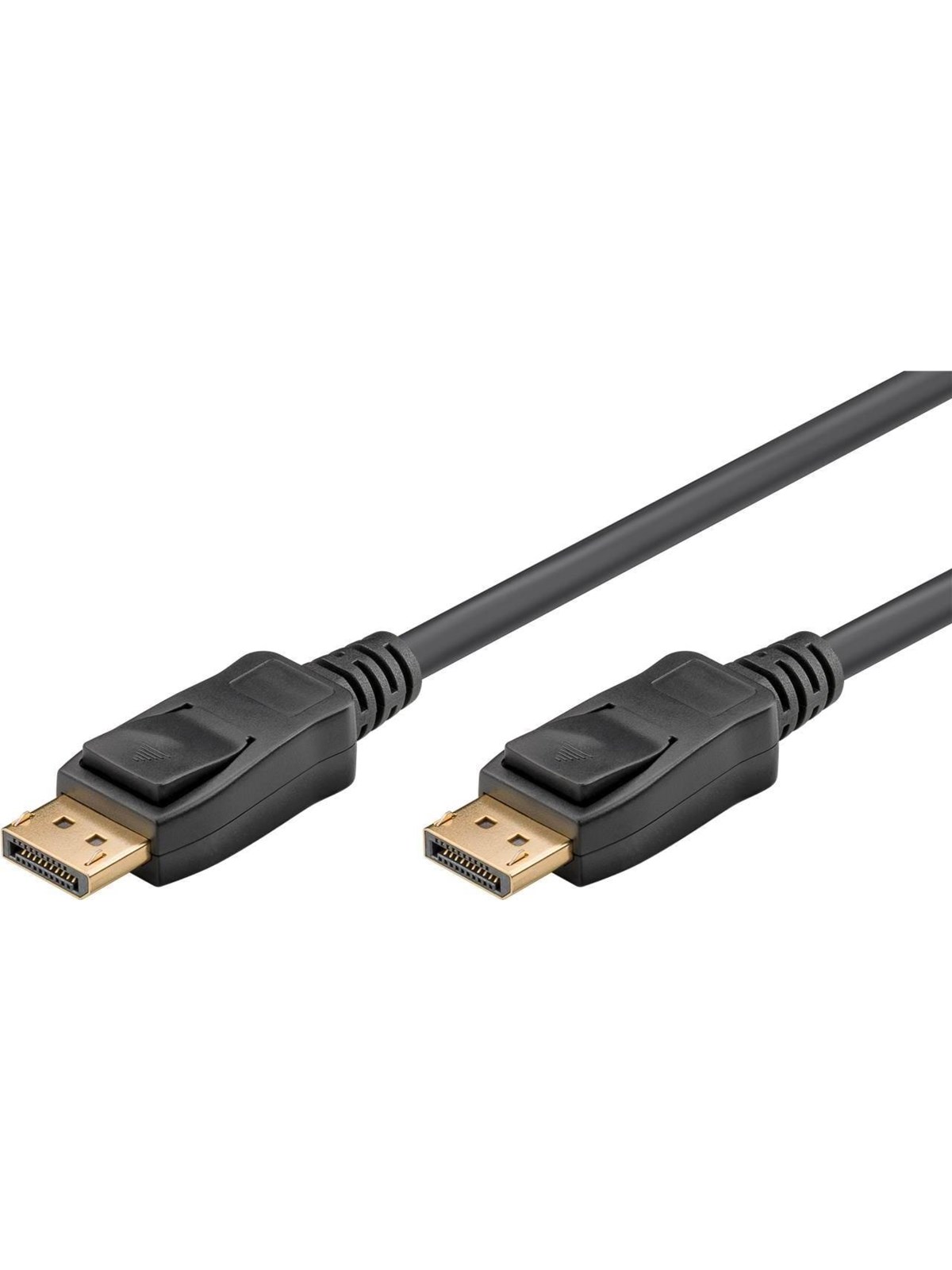Pro DisplayPort 2.1 (DP40) - 2m - Sort, Skærmkabel