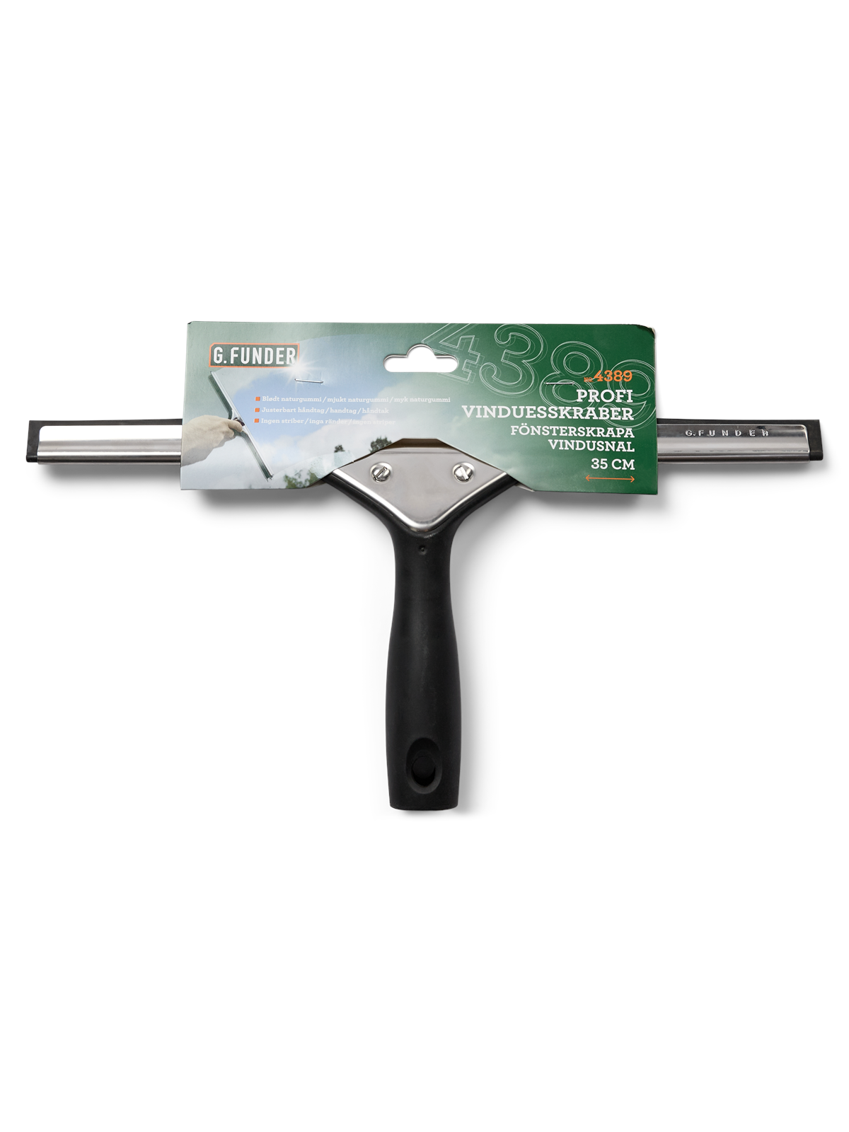 G.Funder Vinduesskraber Profi 35 cm, Rengøring