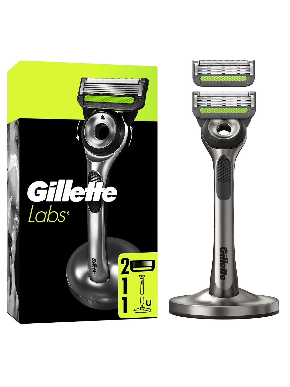 Venus Labs Razor 2UP Box + Stand Silver, Barbergrej