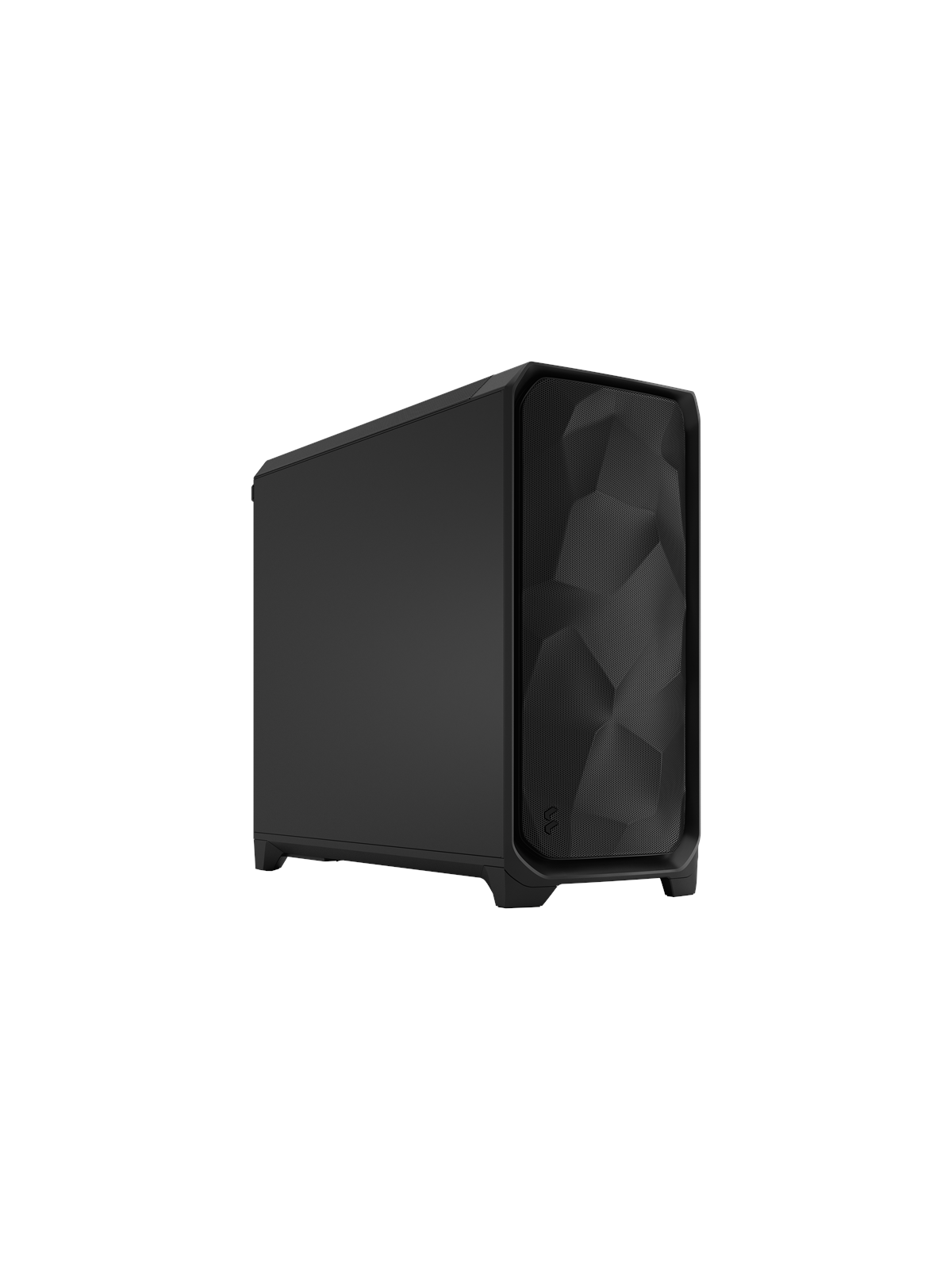 Fractal Design Meshify 3 XL Black Solid - Kabinet - Miditower - Sort, Kabinet