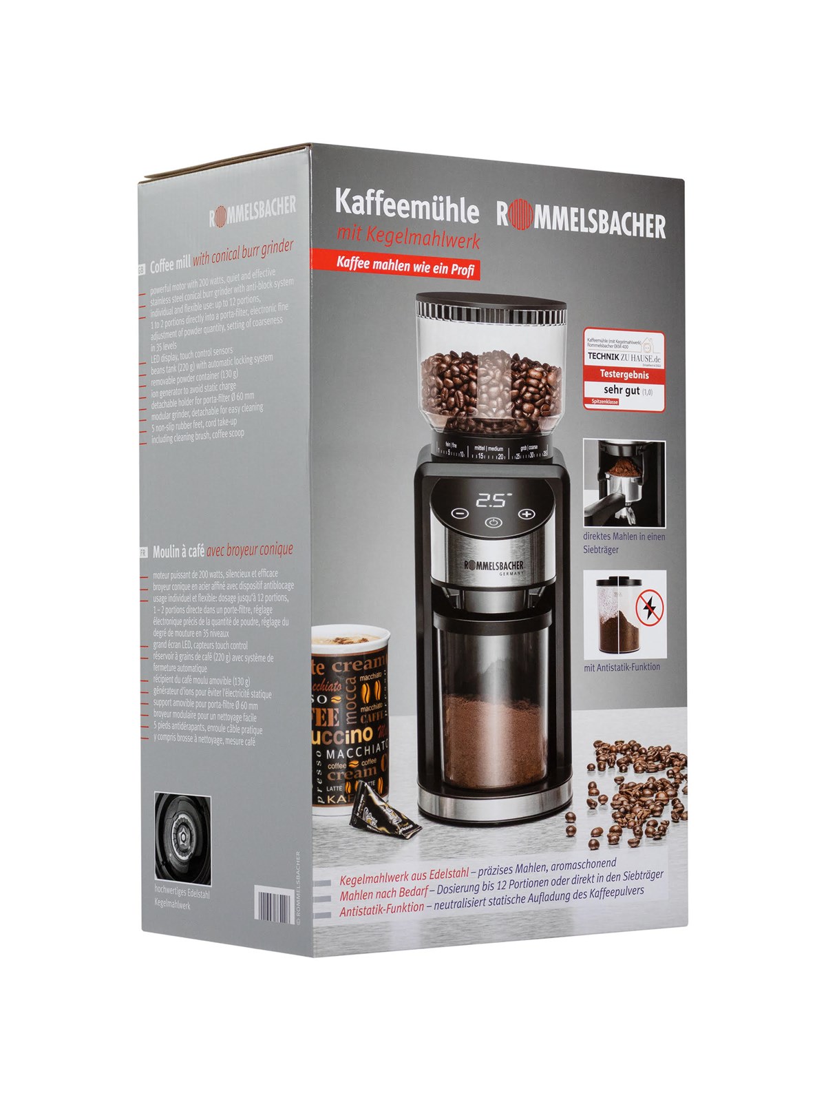 ROMMELSBACHER EKM 400 coffee grinder, Kaffemaskine