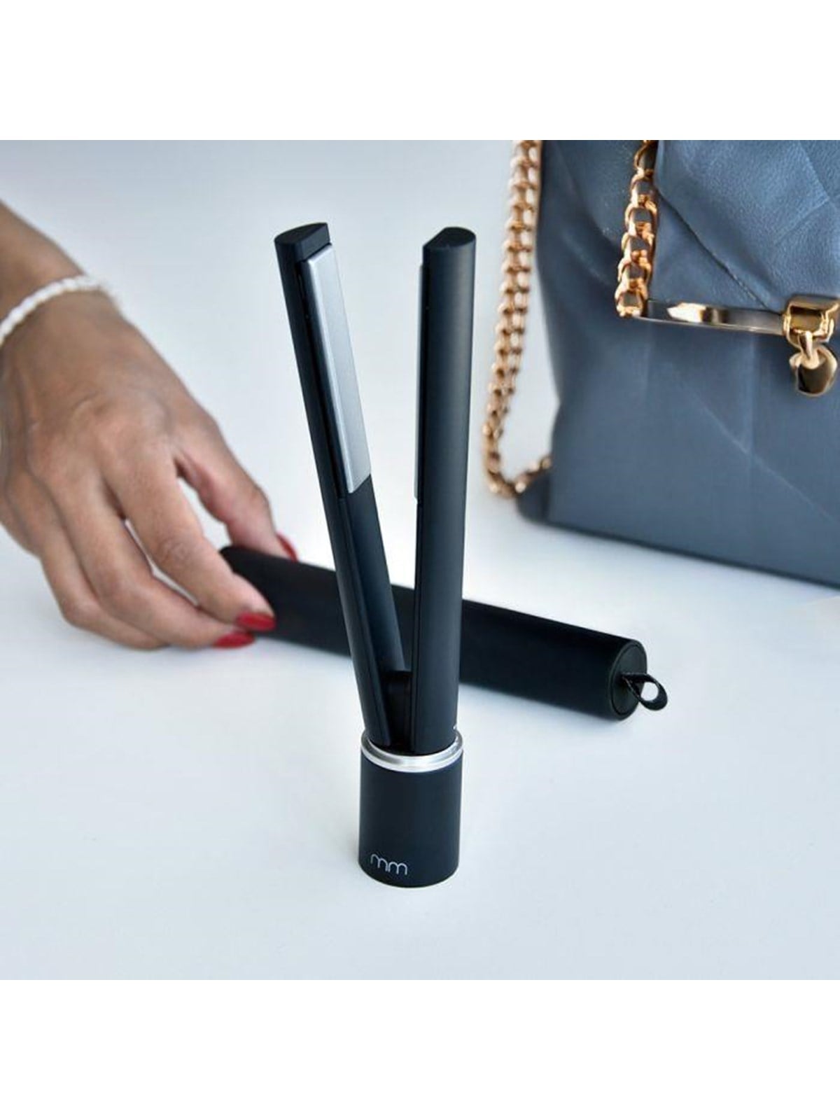 Mikamax Glattejern Mini - USB - Perfekt til Rejser & Touch-ups