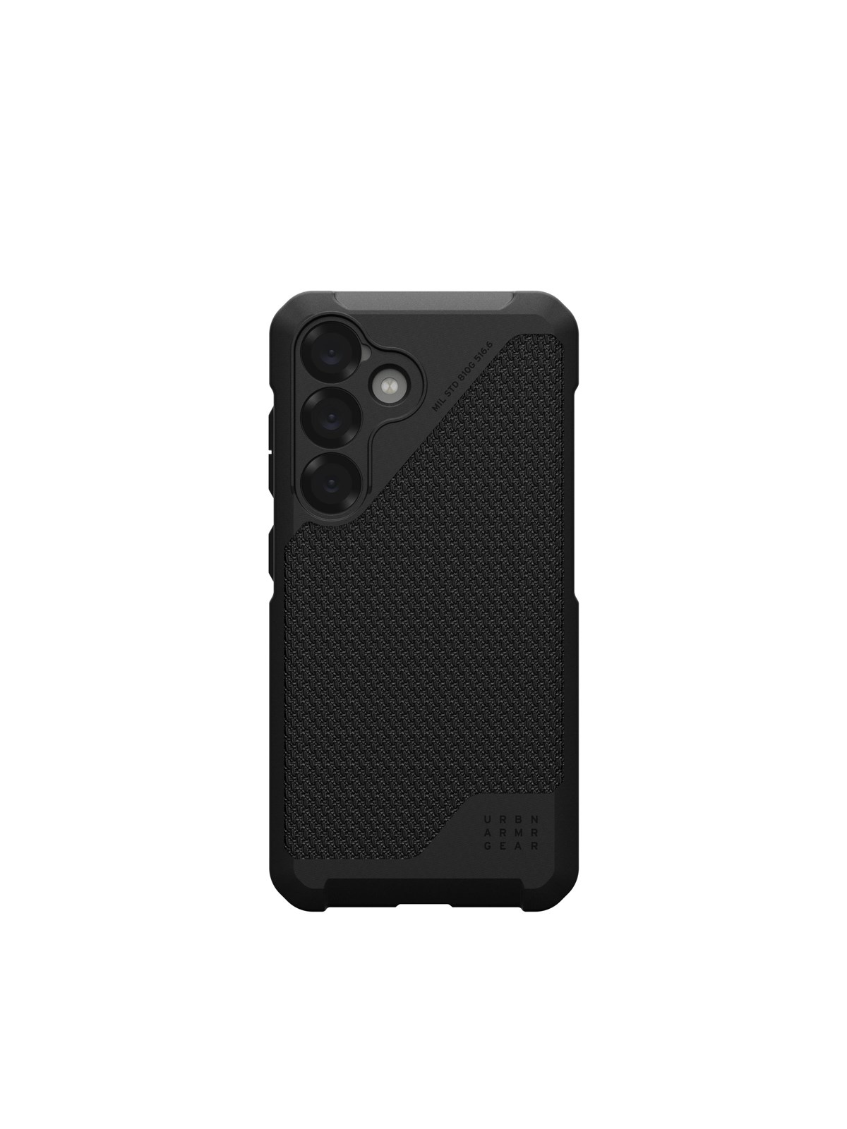 UAG Metropolis LT w/Magnet - Kevlar Black - Samsung Galaxy S25, Mobilcover