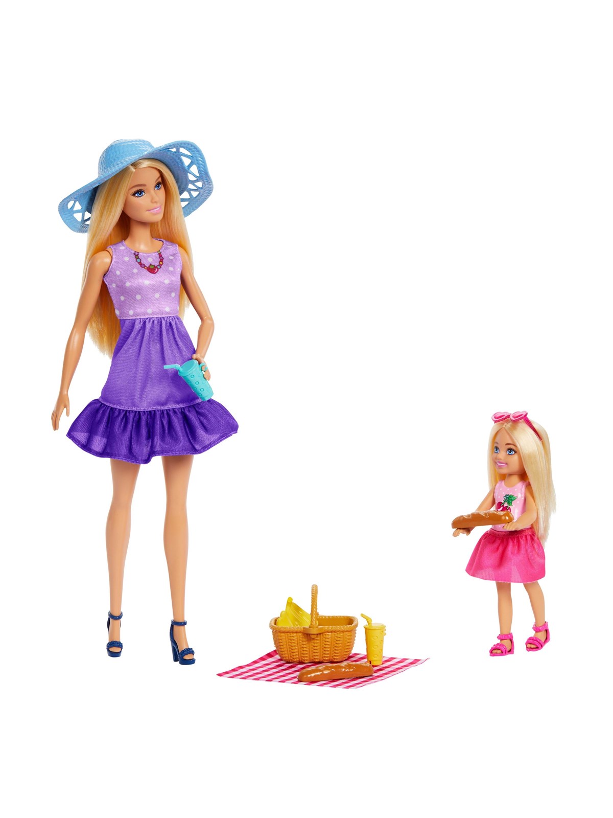 Barbie Malibu & Club Chelsea Dolls - Family & Friends, Dukker Og Dukketilbehoer