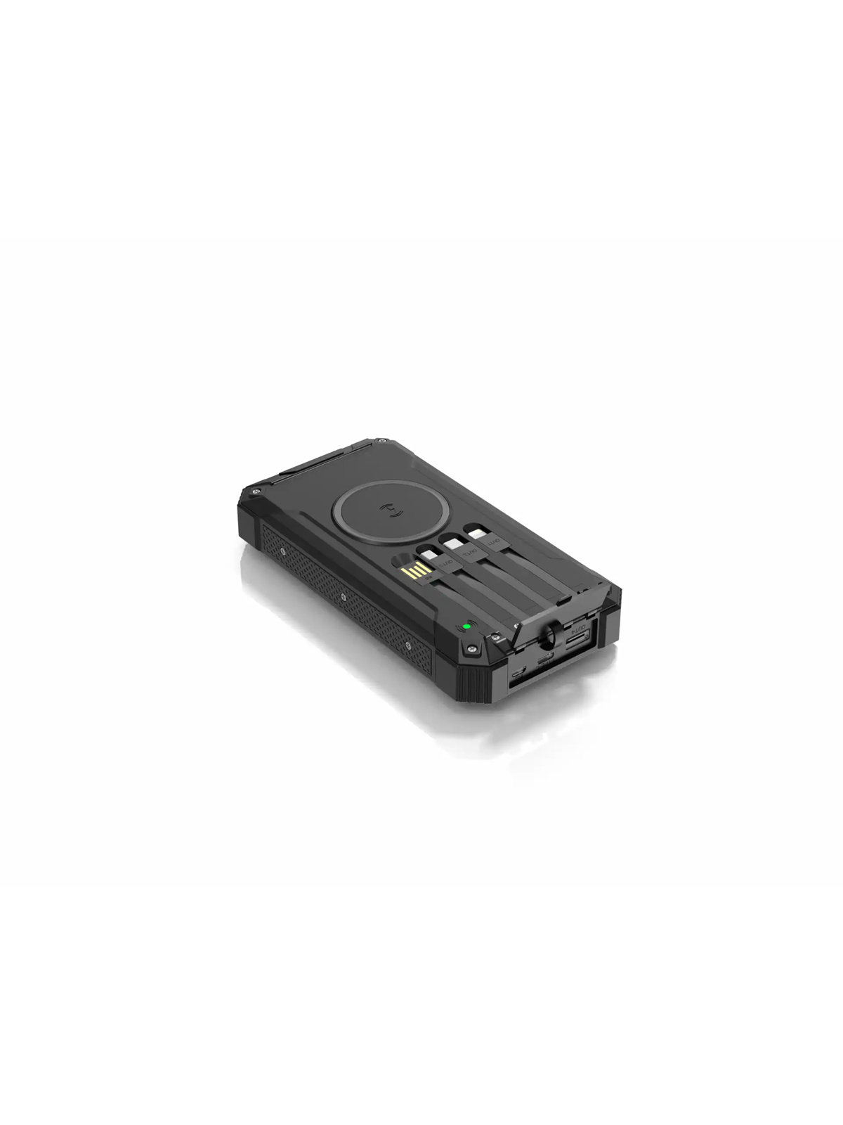 DENVER PSC-20012- Powerbank 20000mAh solar panel - Black Powerbank - Sort - 20000 mAh