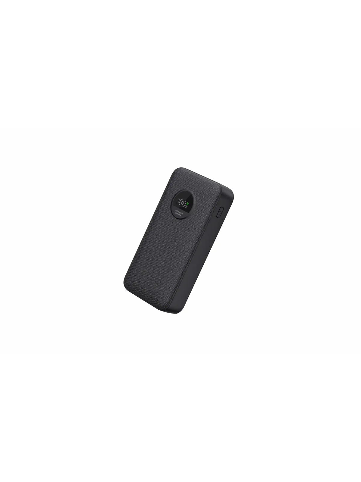 DENVER PQC-20065 - Fast charge Powerbank 20000mAh - Black Powerbank - Sort - 20000 mAh