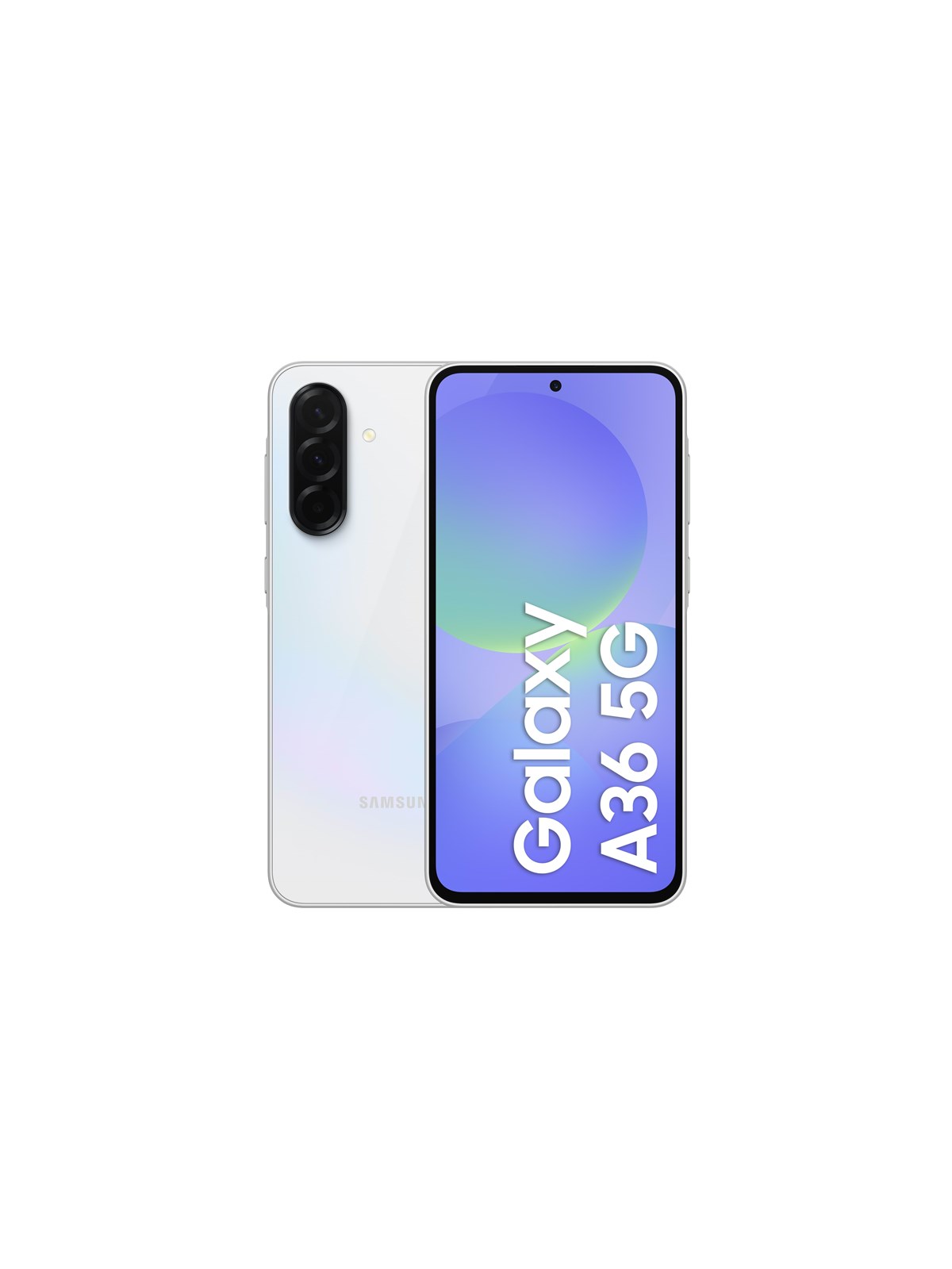 Samsung Galaxy A36 5G 128GB/6GB - Awesome White, Mobiltelefon
