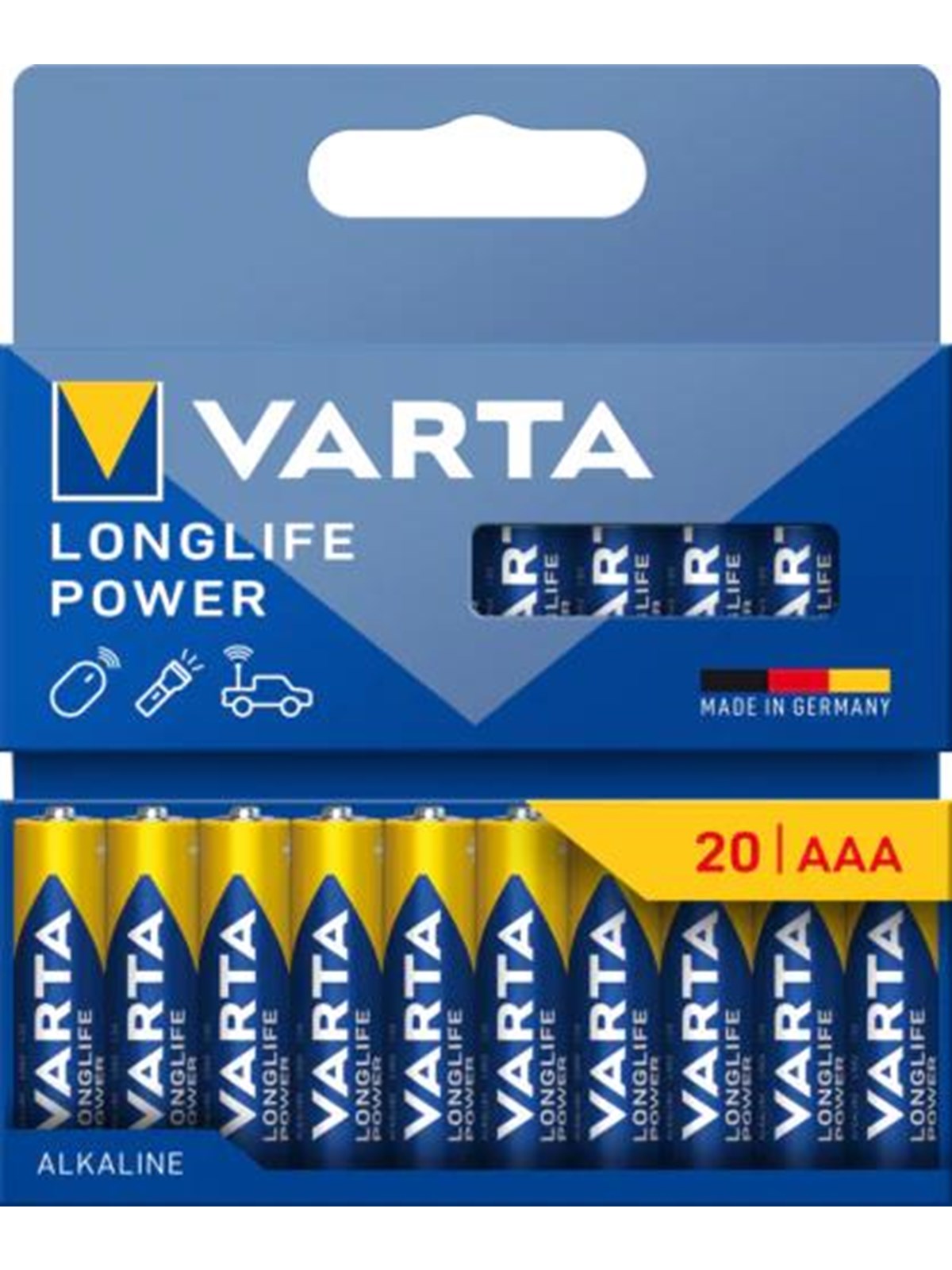 VARTA Longlife Power åA - 20-pack, Batteri