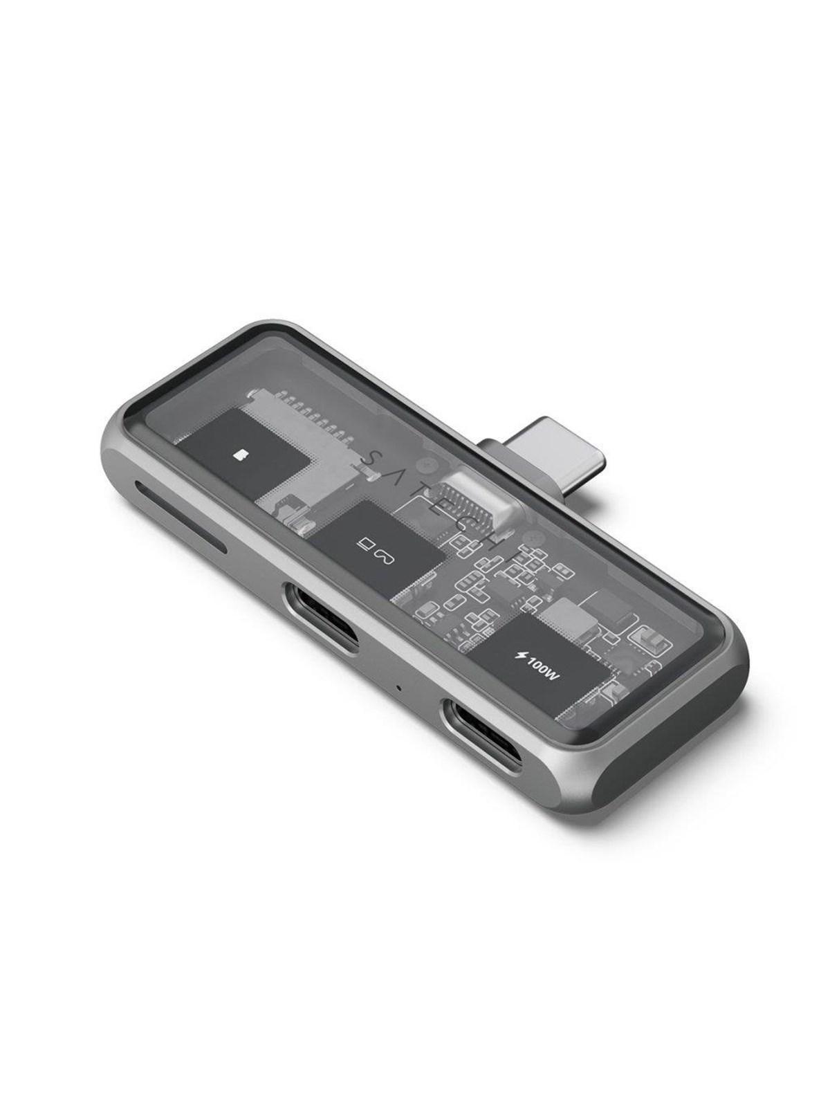 Satechi Mobile XR Hub with microSD - Space Grey, Mobil Tilbehør