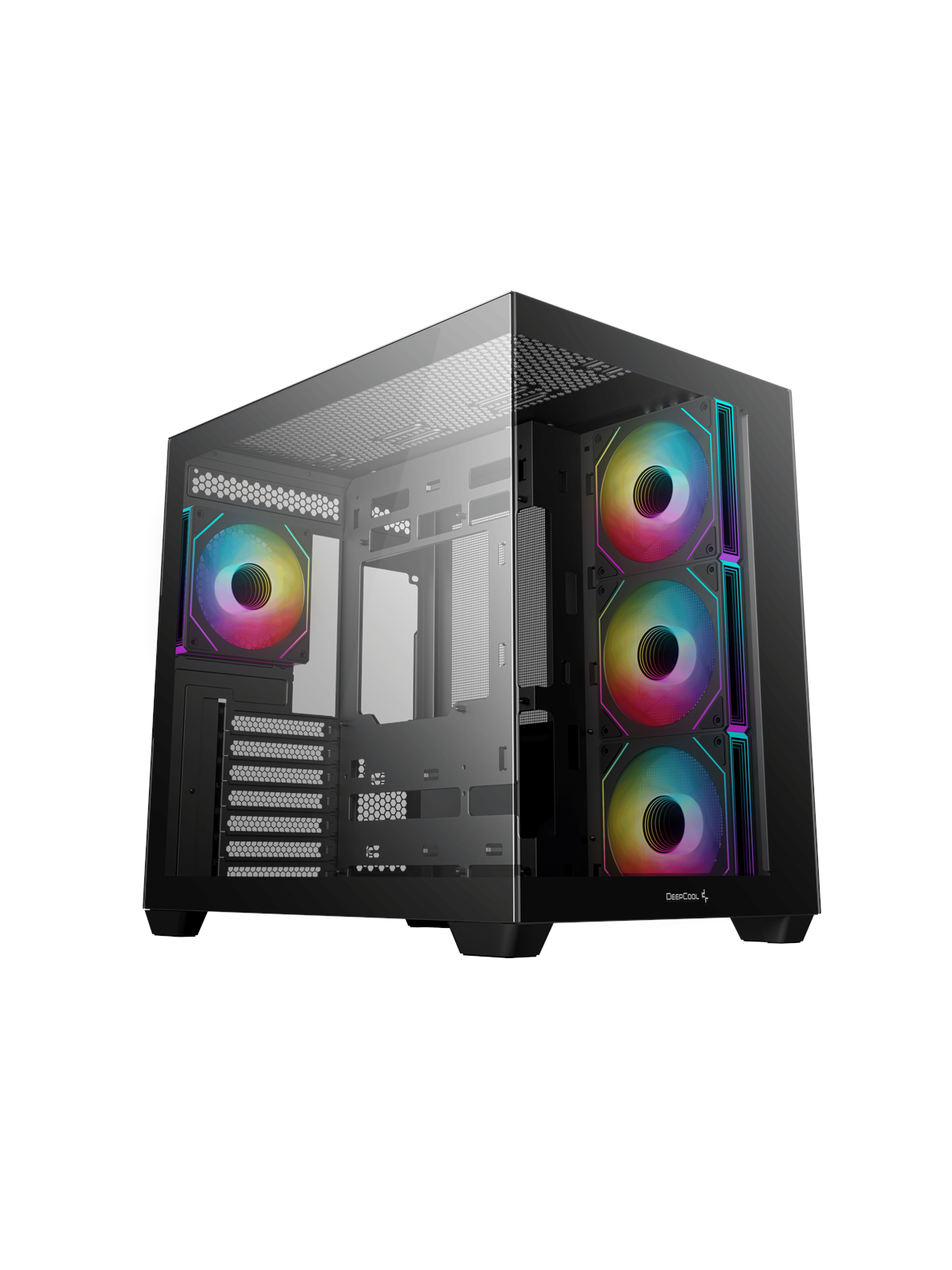 DeepCool CG530 4F - Black - Kabinet - Desktop - Sort, Kabinet