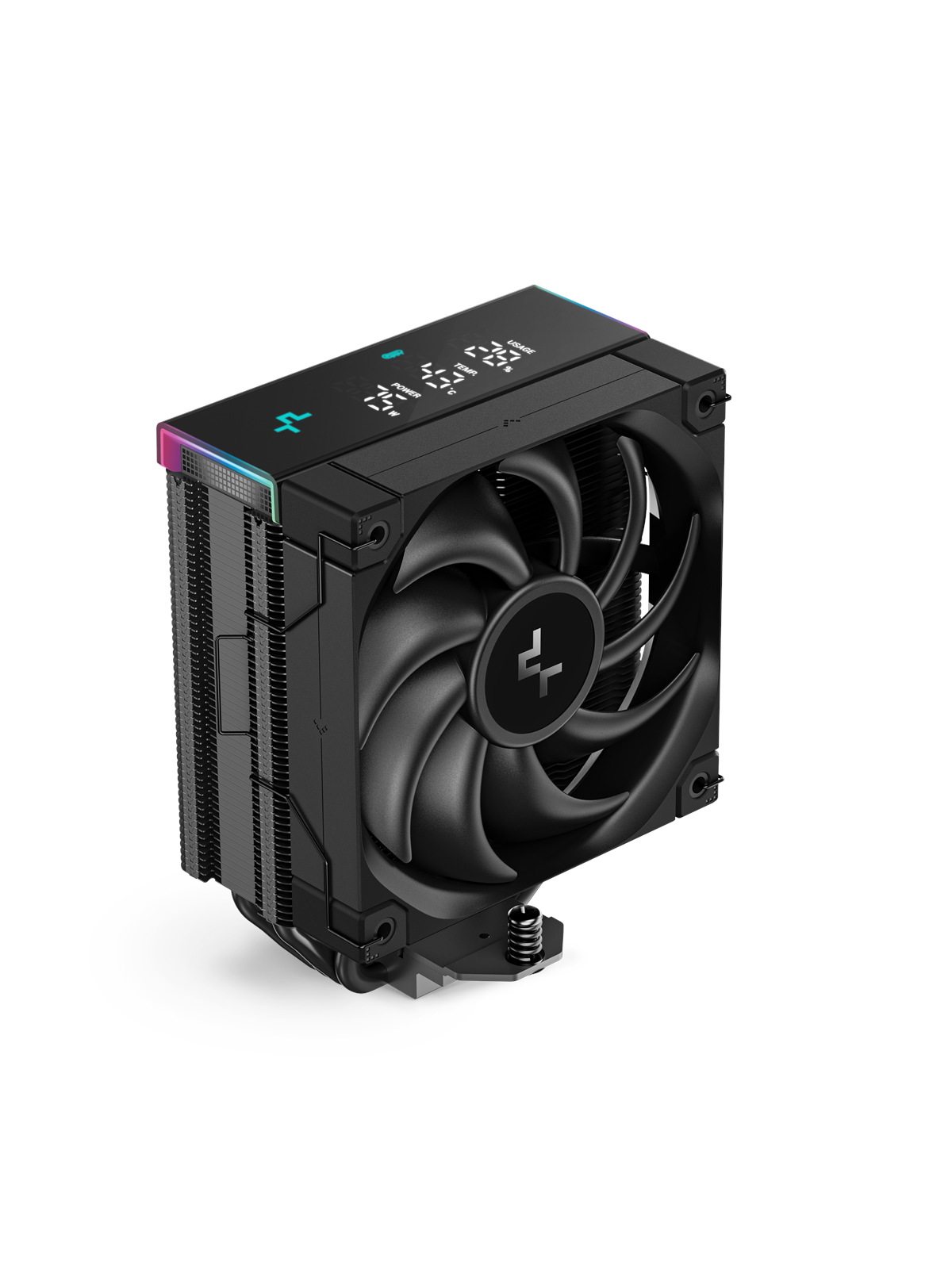 DeepCool AK400 Digital Pro - Black - CPU Luftkøler - Max 25 dBA, Cpu Køler