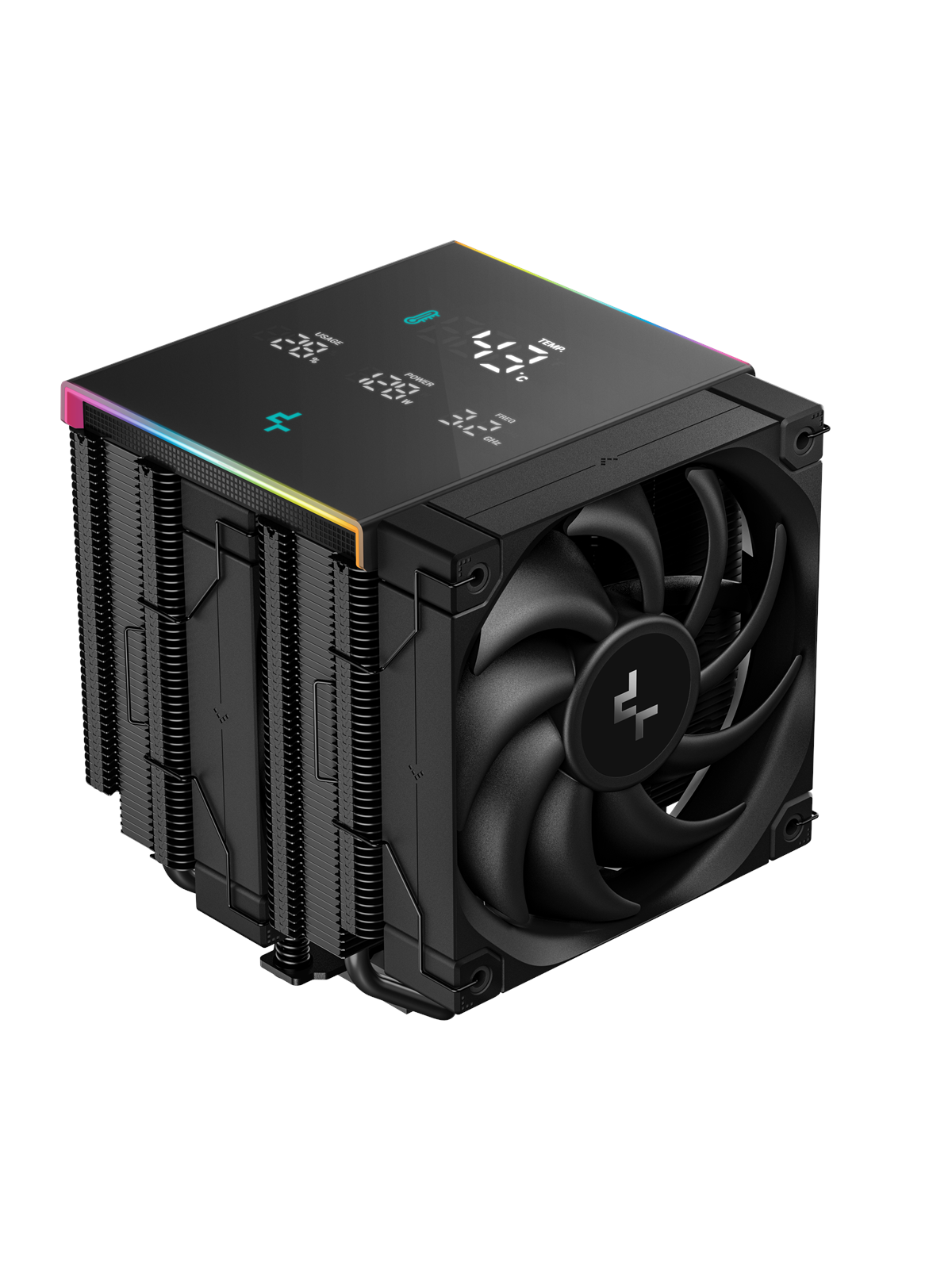 DeepCool AK620 DIGITAL PRO - Black - CPU Luftkøler - 50 dBA eller højere