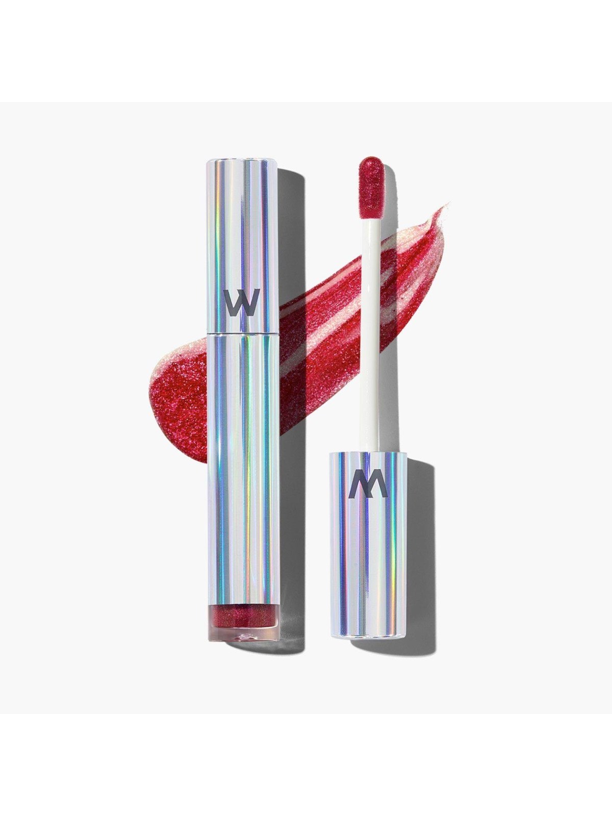 Wonderskin Wonder Blading Top Gloss - Red Glitter, Makeup