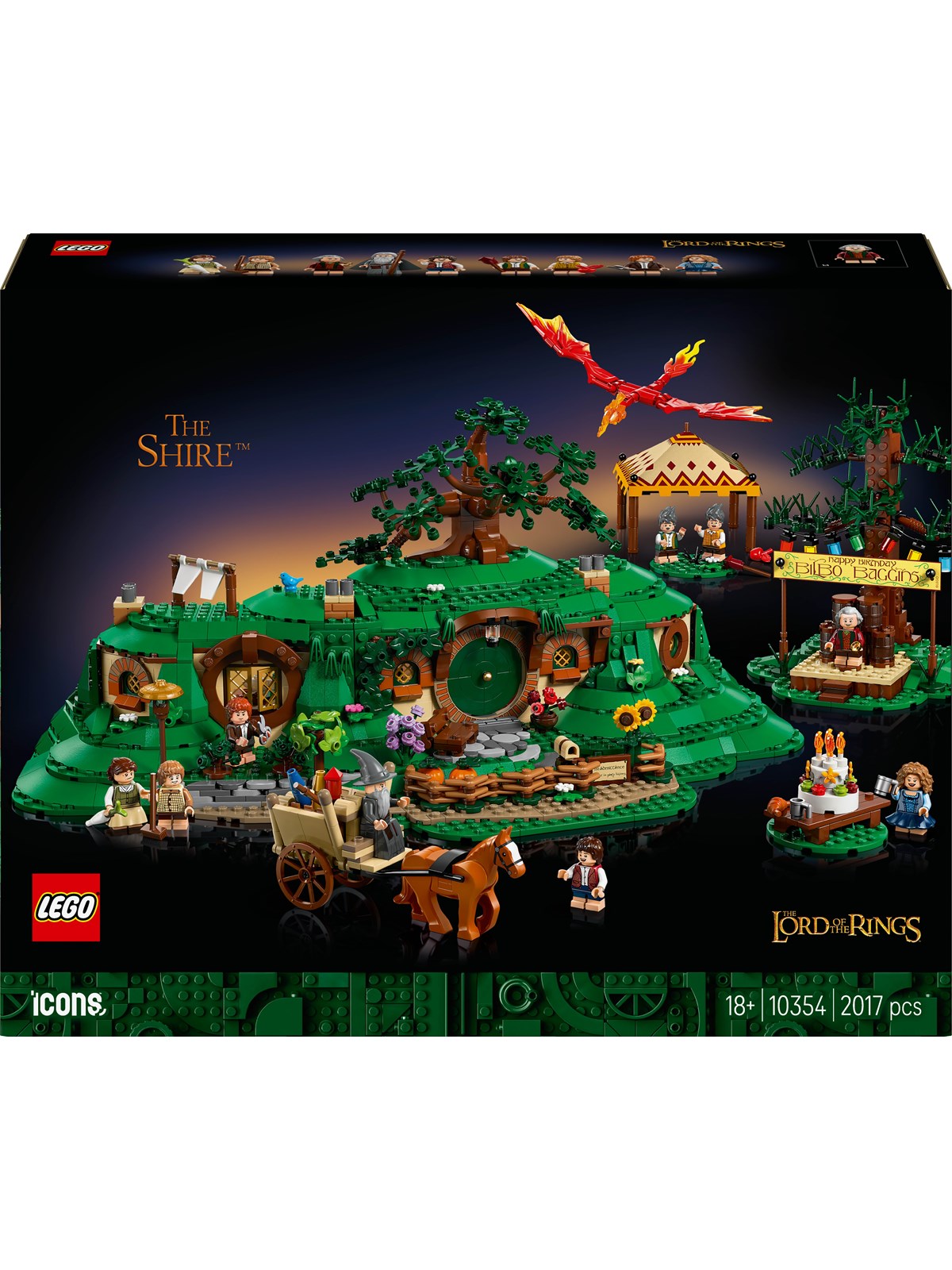LEGO Icons 10354 Ringenes Herre: Herredet