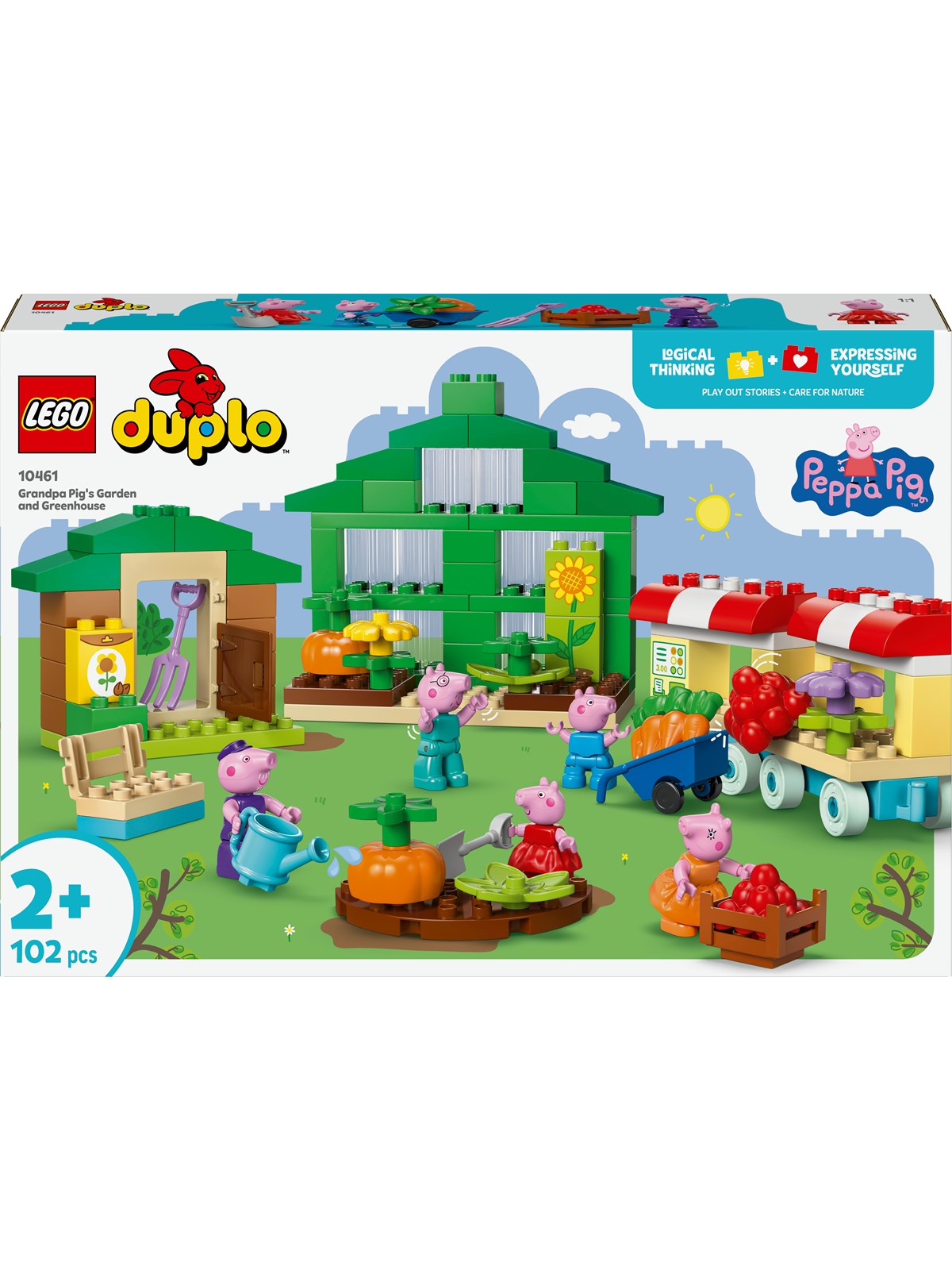 LEGO DUPLO 10461 Bedstefar Gris' have og drivhus