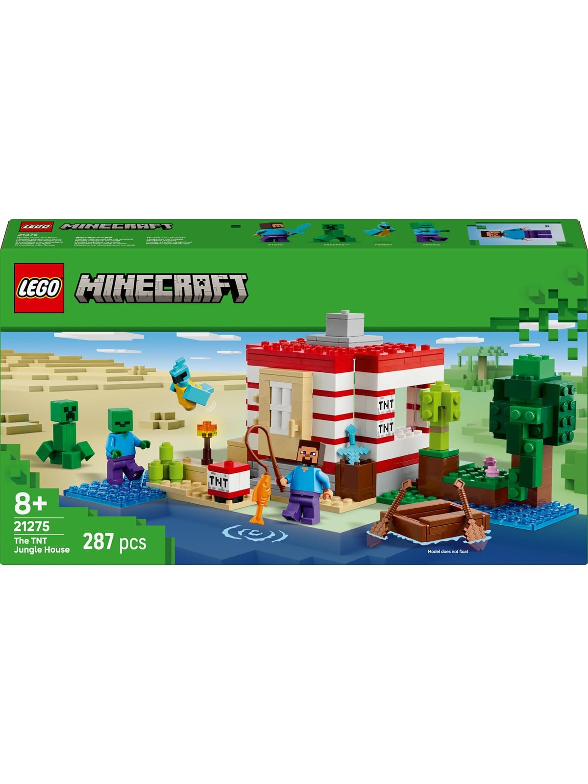 LEGO Minecraft 21275 TNT-junglehuset