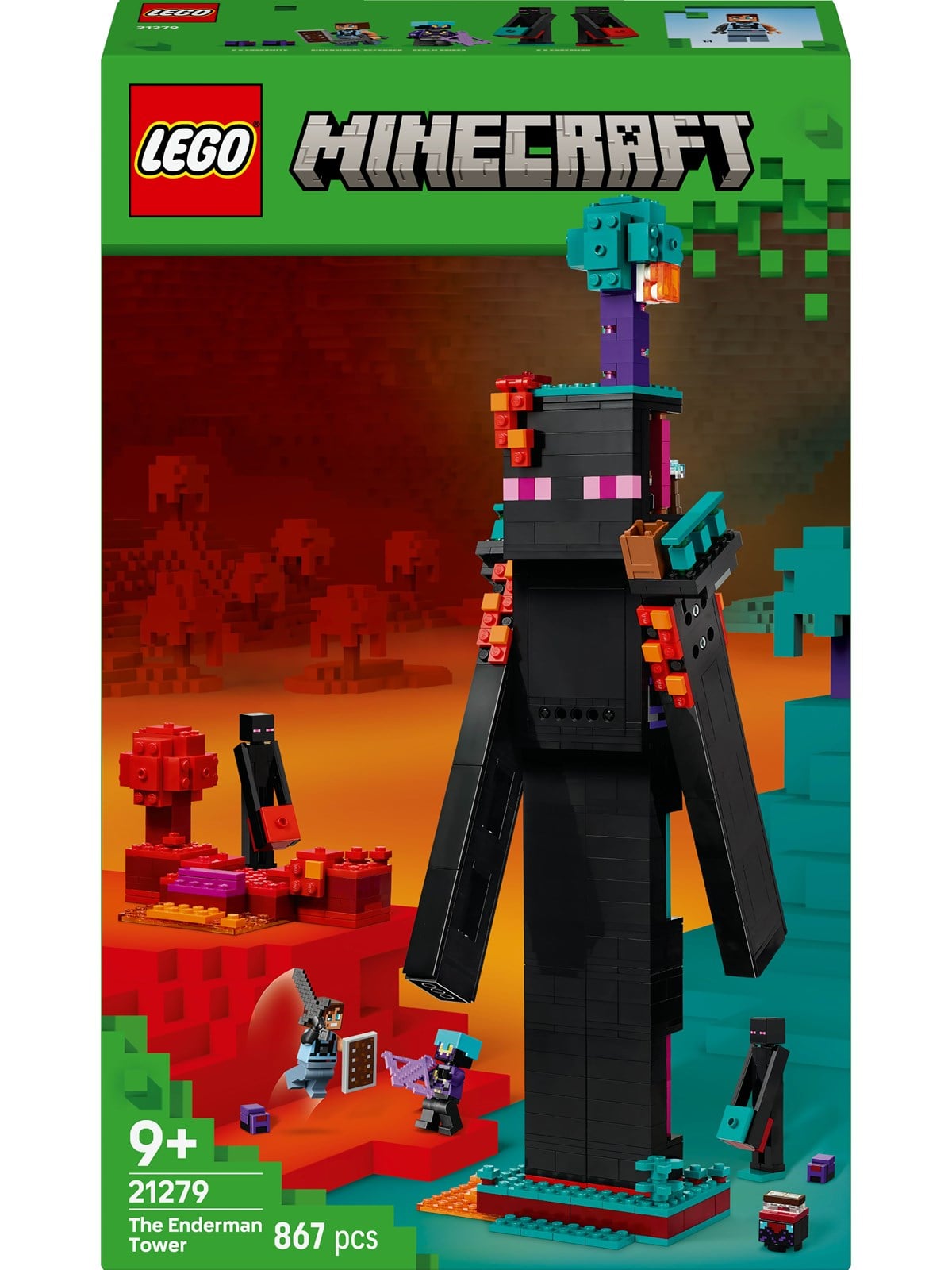 LEGO Minecraft 21279 Enderman-tårnet