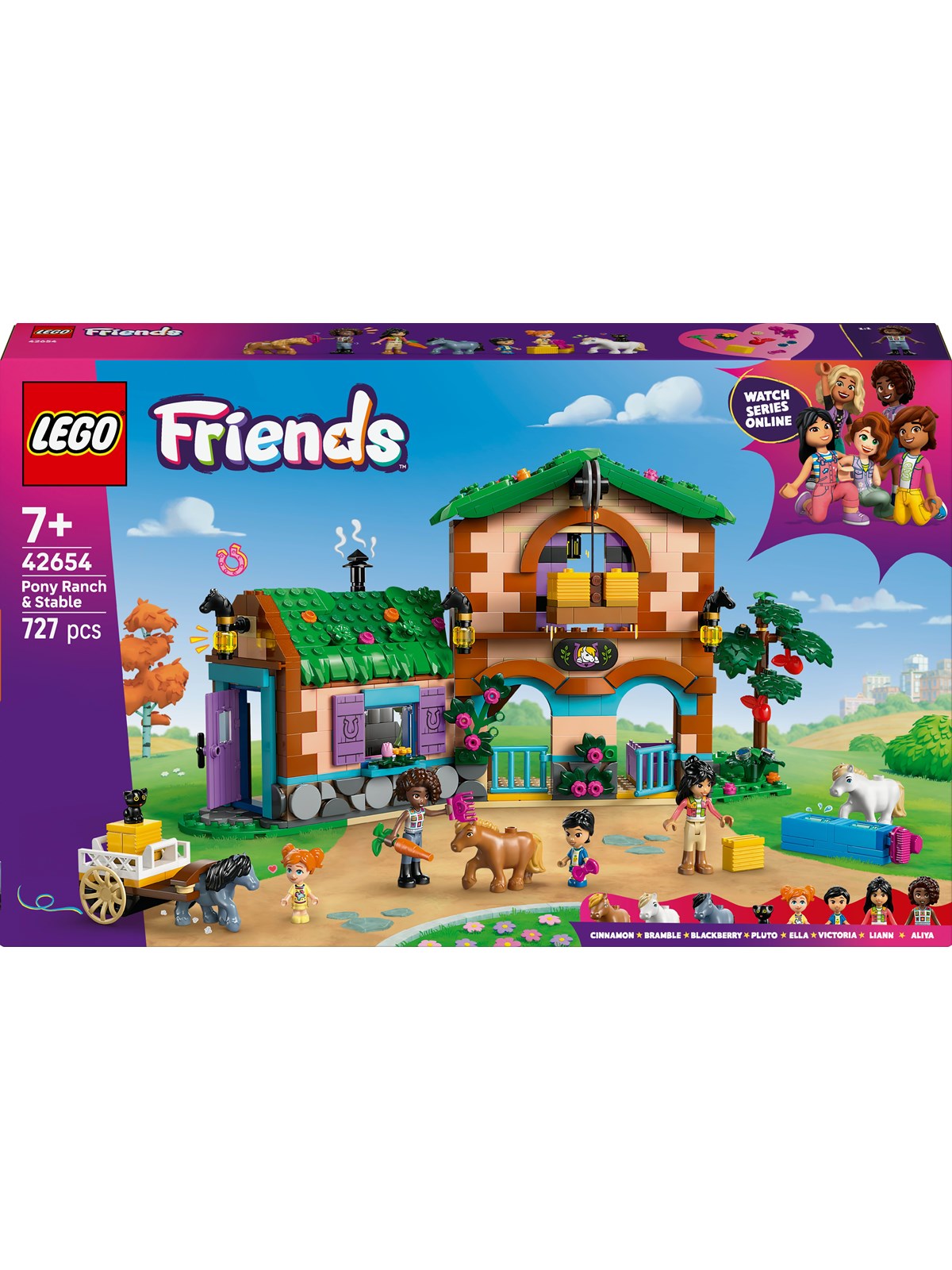 LEGO Friends 42654 Ponyfarm og stald